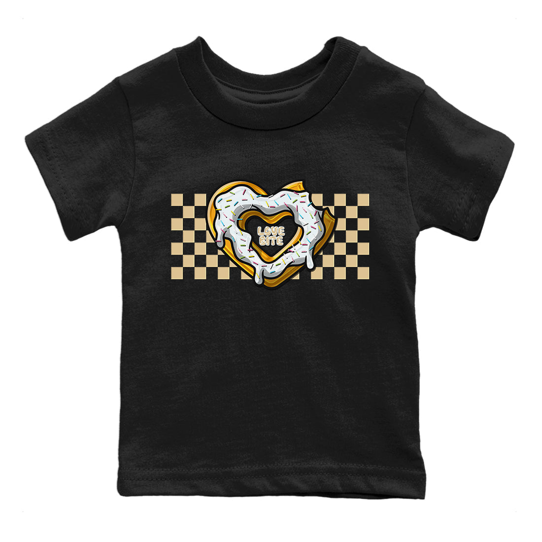 Jordan 4 Craft Sneaker Matching T-Shirt Love Bite Sneaker Tees Jordan 4 Craft Sneaker Release Tees Kids Shirts