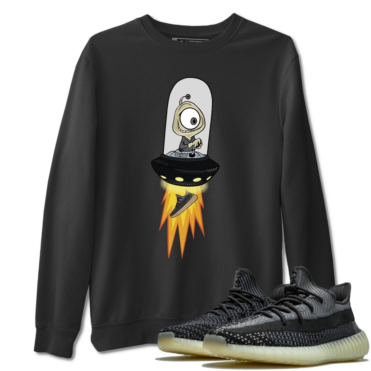 Yeezy 350 Carbon Asriel Shirt To Match Jordans Alien Sneaker Tees Yeezy 350 Carbon Asriel Drip Gear Zone Sneaker Matching Clothing Unisex Shirts