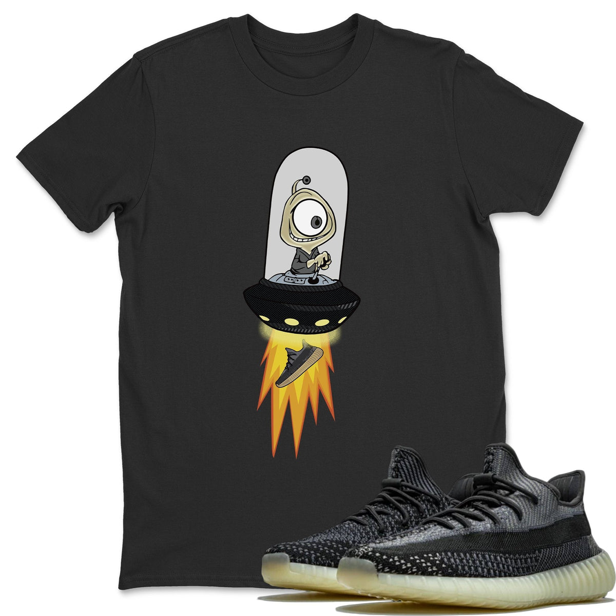 Yeezy 350 Carbon Asriel Shirt To Match Jordans Alien Sneaker Tees Yeezy 350 Carbon Asriel Drip Gear Zone Sneaker Matching Clothing Unisex Shirts