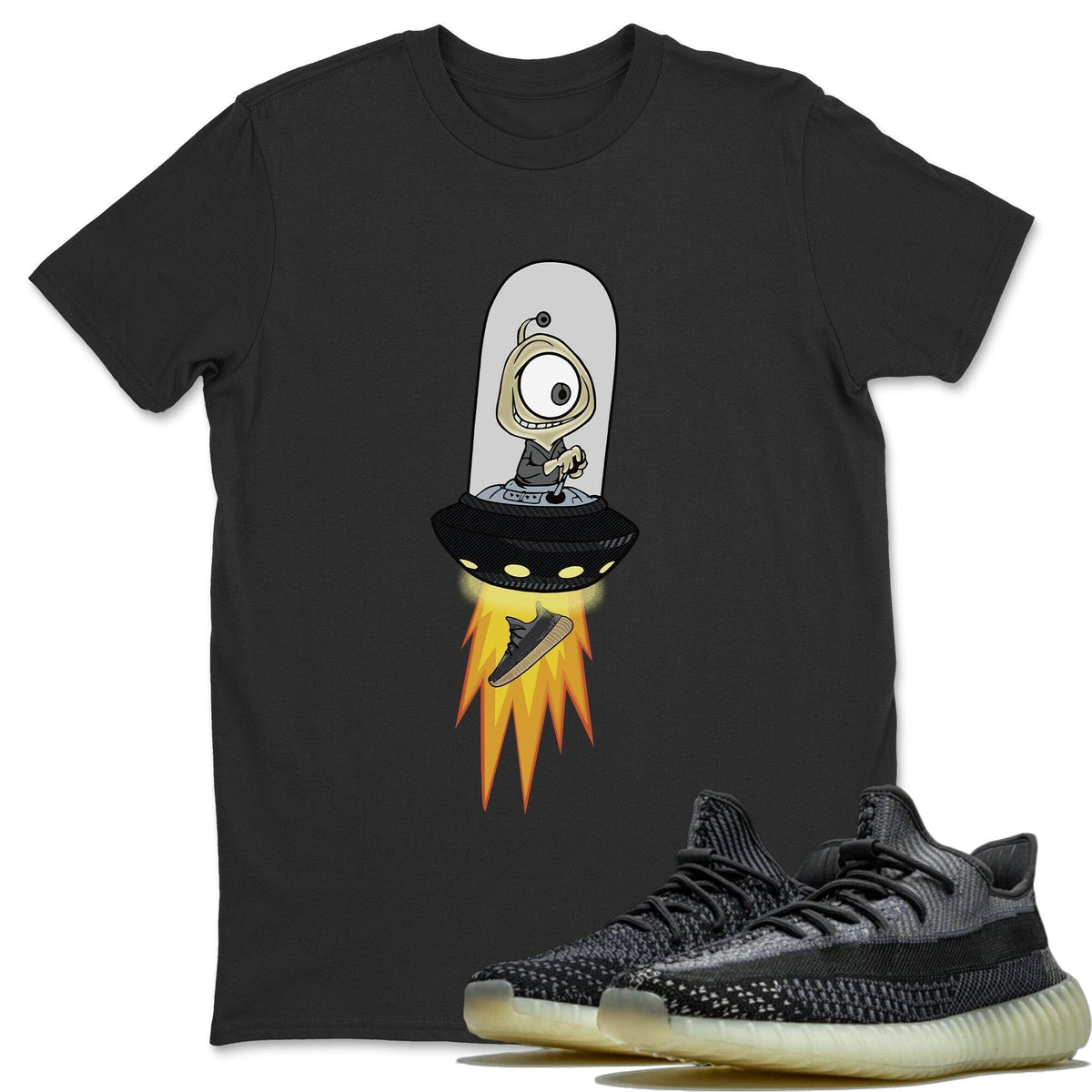 Yeezy 350 Carbon Asriel Shirt To Match Jordans Alien Sneaker Tees Yeezy 350 Carbon Asriel Drip Gear Zone Sneaker Matching Clothing Unisex Shirts