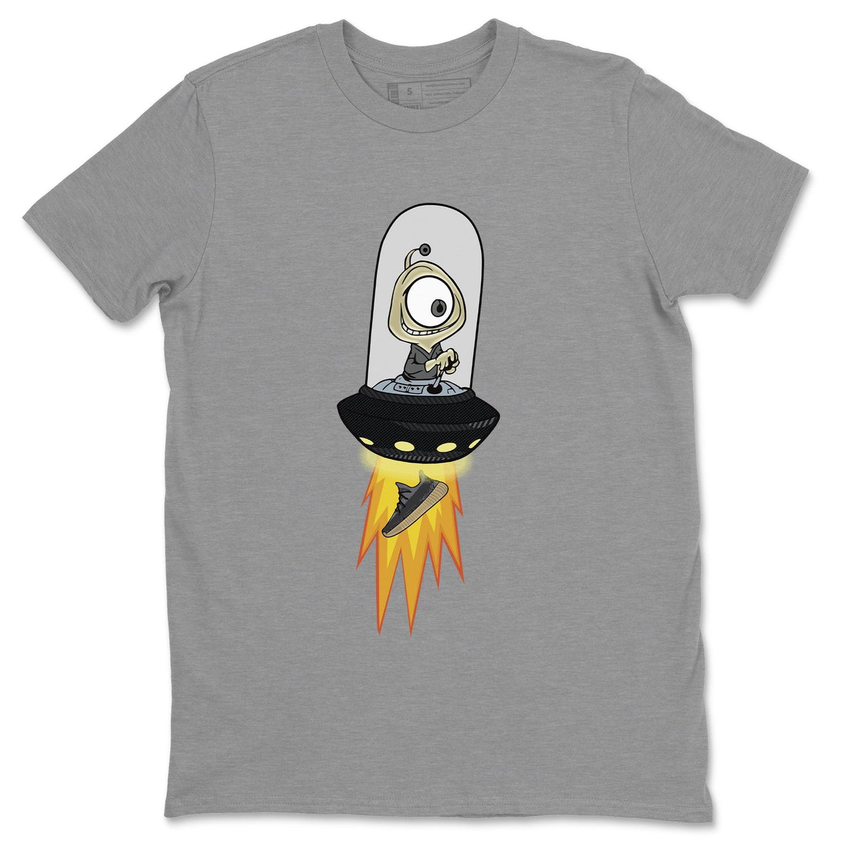 Yeezy 350 Carbon Asriel Shirt To Match Jordans Alien Sneaker Tees Yeezy 350 Carbon Asriel Drip Gear Zone Sneaker Matching Clothing Unisex Shirts
