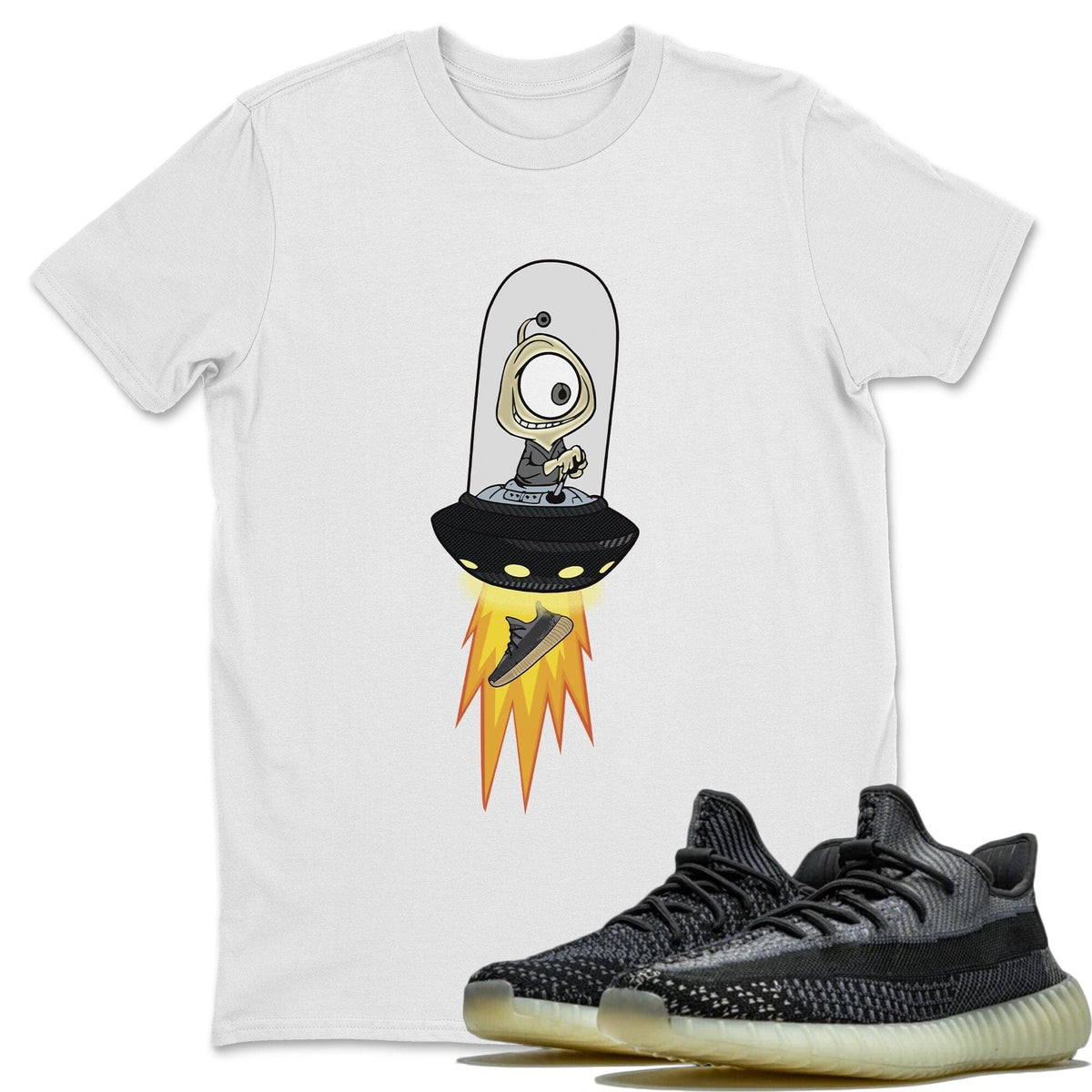 Yeezy 350 Carbon Asriel Shirt To Match Jordans Alien Sneaker Tees Yeezy 350 Carbon Asriel Drip Gear Zone Sneaker Matching Clothing Unisex Shirts
