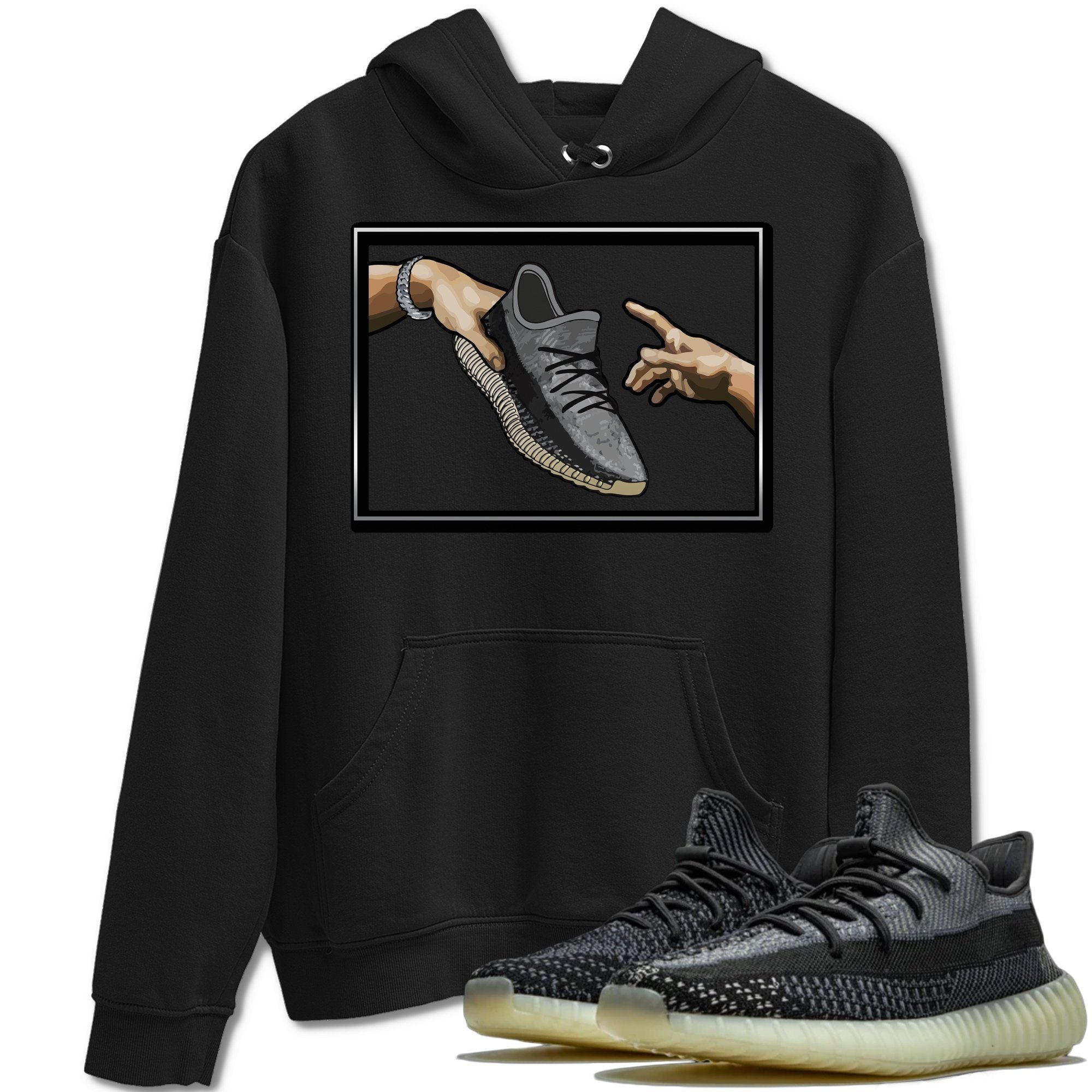 Yeezy 350 Carbon Asriel Shirt To Match Jordans Adam's Creation Sneaker Tees Yeezy 350 Carbon Asriel Drip Gear Zone Sneaker Matching Clothing Unisex Shirts
