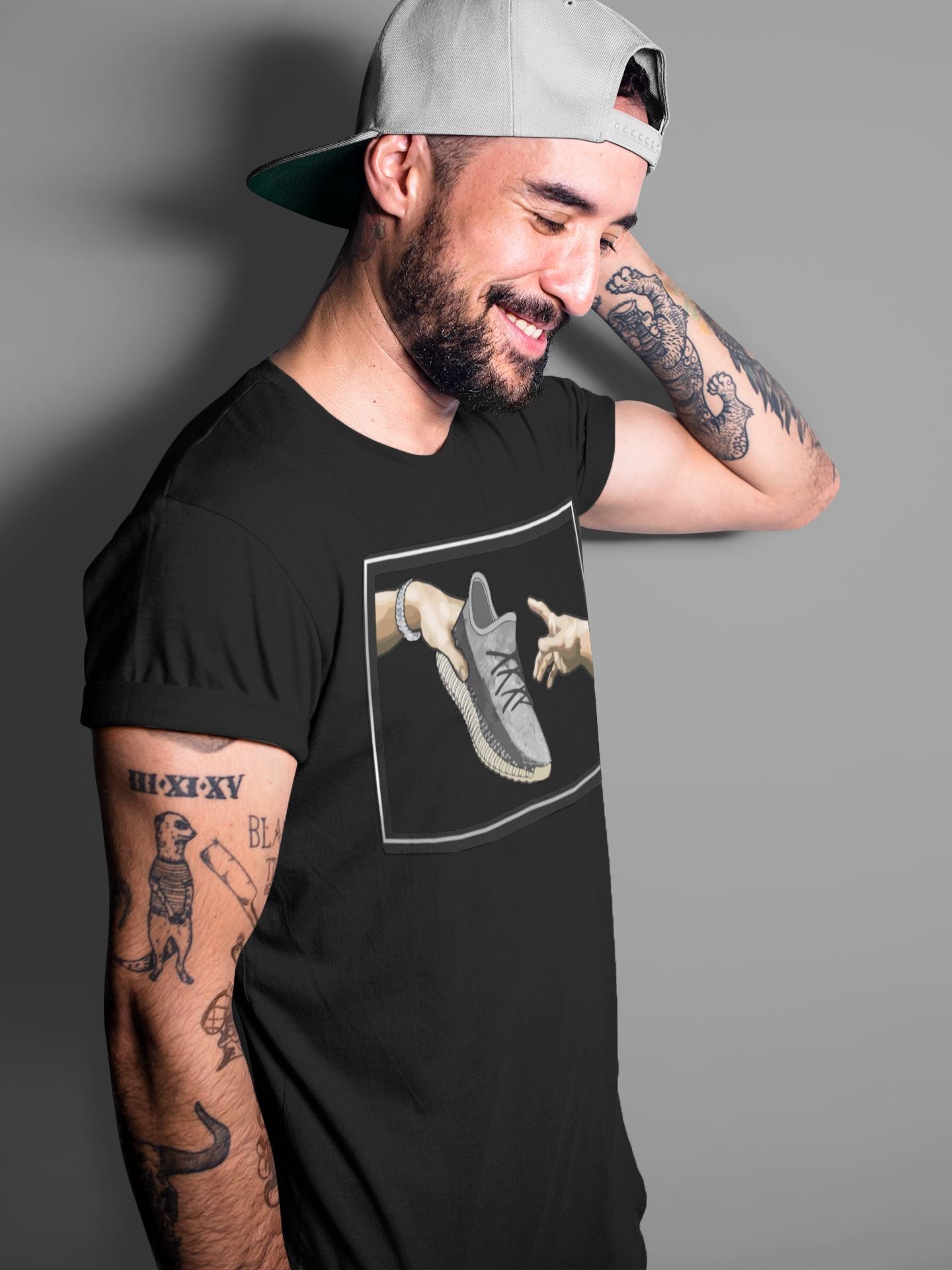 Yeezy 350 Carbon Asriel Shirt To Match Jordans Adam's Creation Sneaker Tees Yeezy 350 Carbon Asriel Drip Gear Zone Sneaker Matching Clothing Unisex Shirts