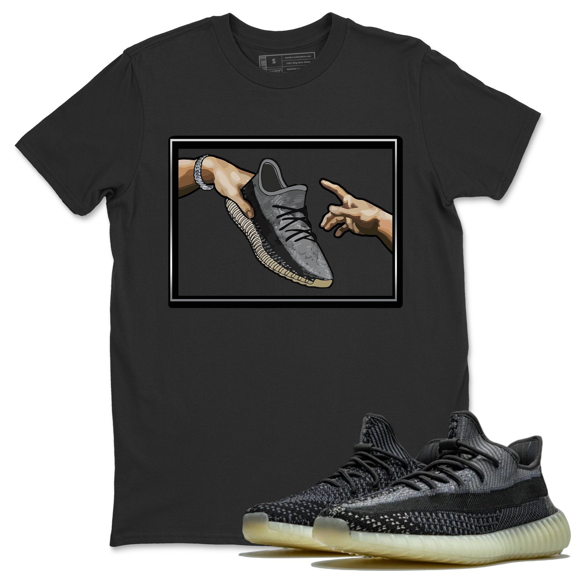 Yeezy 350 Carbon Asriel Shirt To Match Jordans Adam's Creation Sneaker Tees Yeezy 350 Carbon Asriel Drip Gear Zone Sneaker Matching Clothing Unisex Shirts
