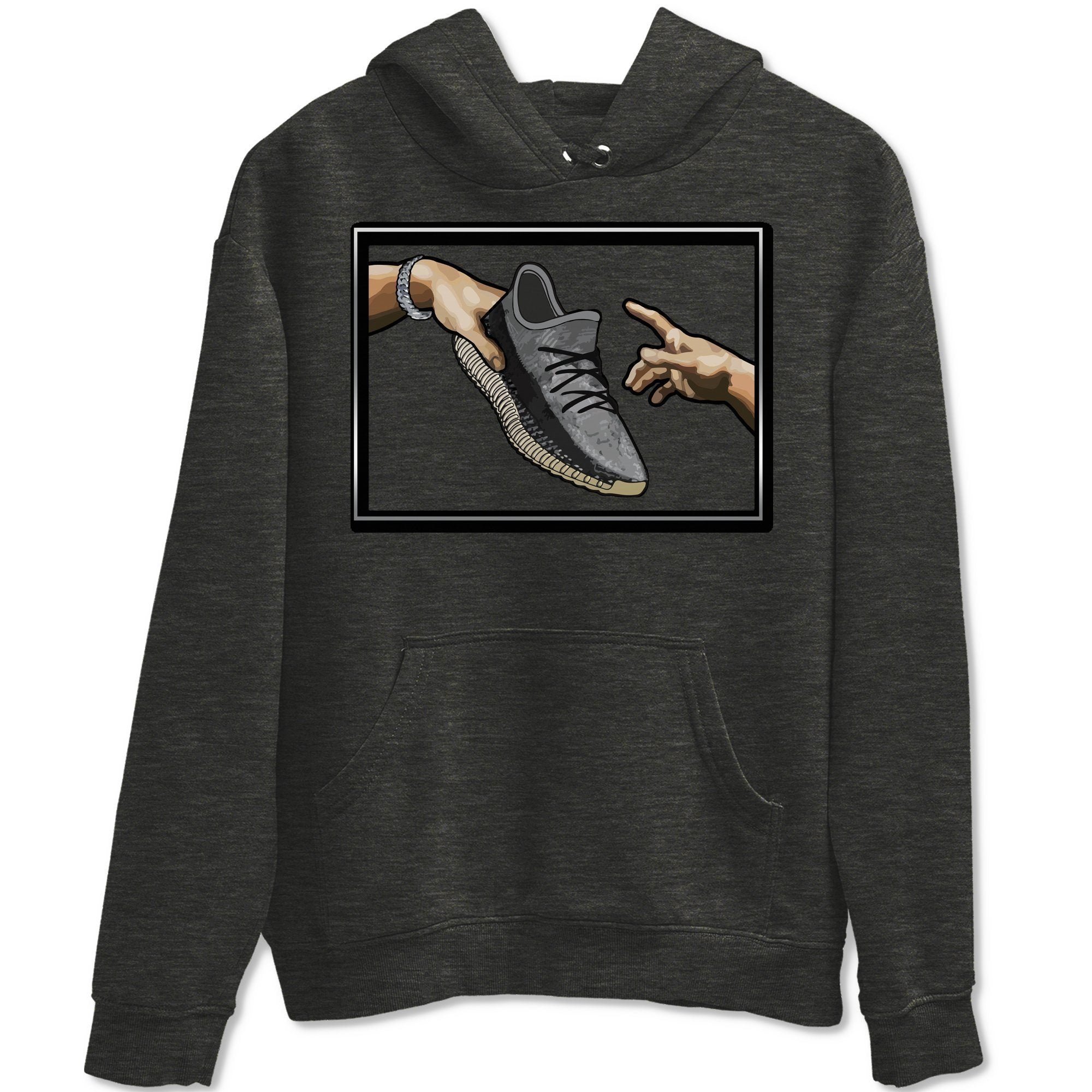 Yeezy 350 Carbon Asriel Shirt To Match Jordans Adam's Creation Sneaker Tees Yeezy 350 Carbon Asriel Drip Gear Zone Sneaker Matching Clothing Unisex Shirts
