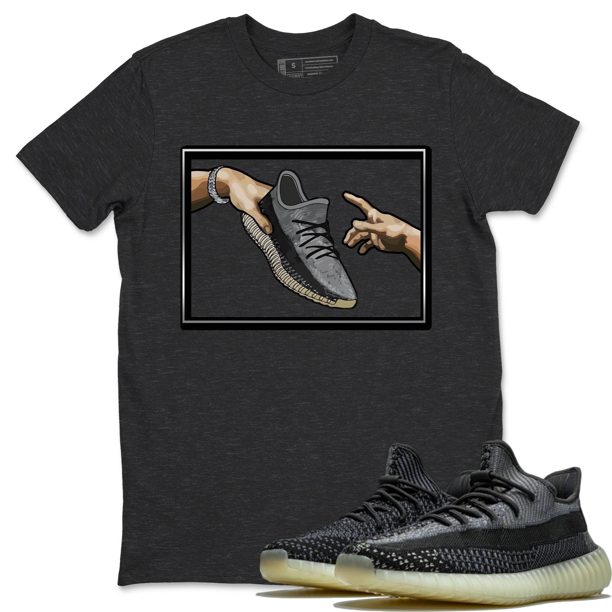 Yeezy 350 Carbon Asriel Shirt To Match Jordans Adam's Creation Sneaker Tees Yeezy 350 Carbon Asriel Drip Gear Zone Sneaker Matching Clothing Unisex Shirts