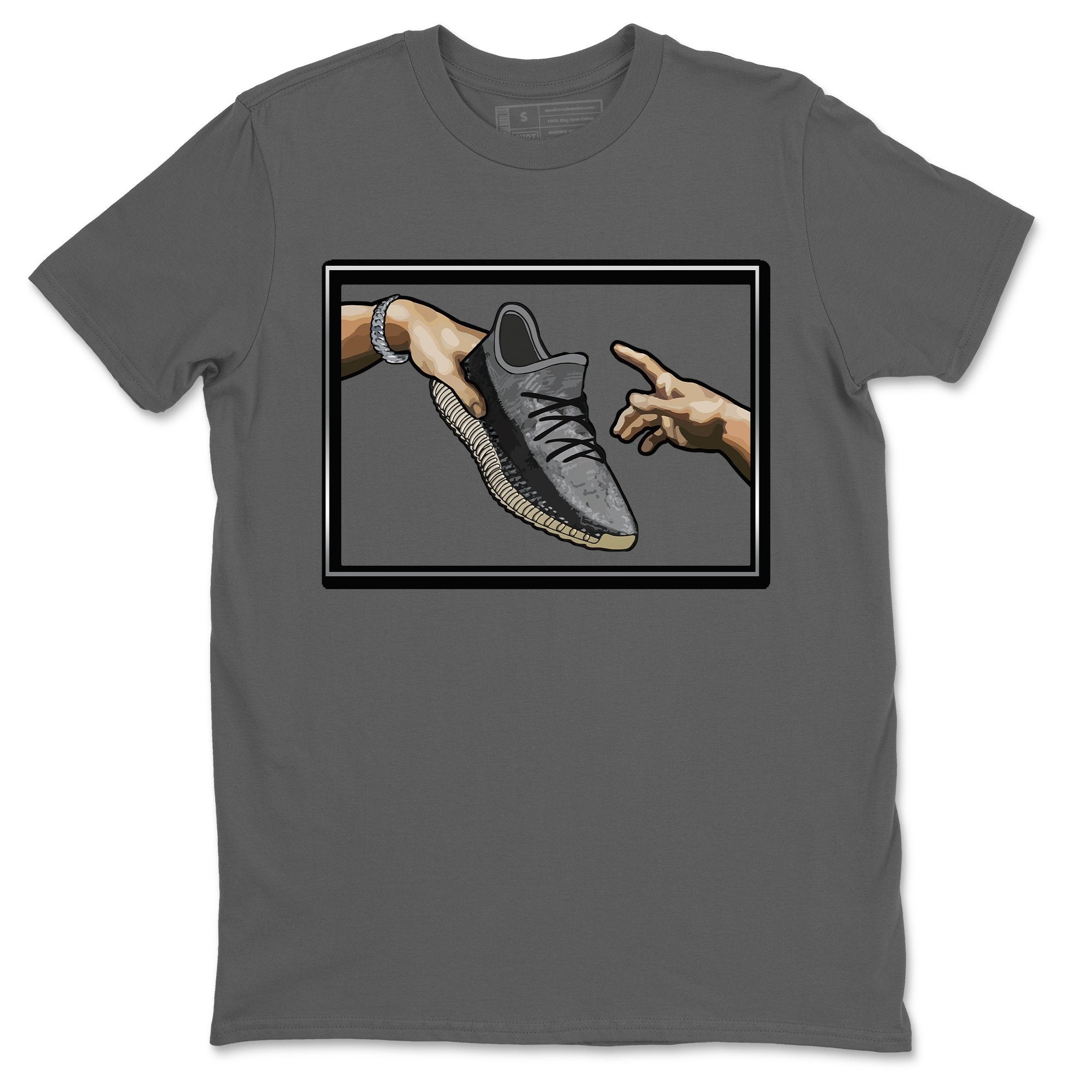 Yeezy 350 Carbon Asriel Shirt To Match Jordans Adam's Creation Sneaker Tees Yeezy 350 Carbon Asriel Drip Gear Zone Sneaker Matching Clothing Unisex Shirts