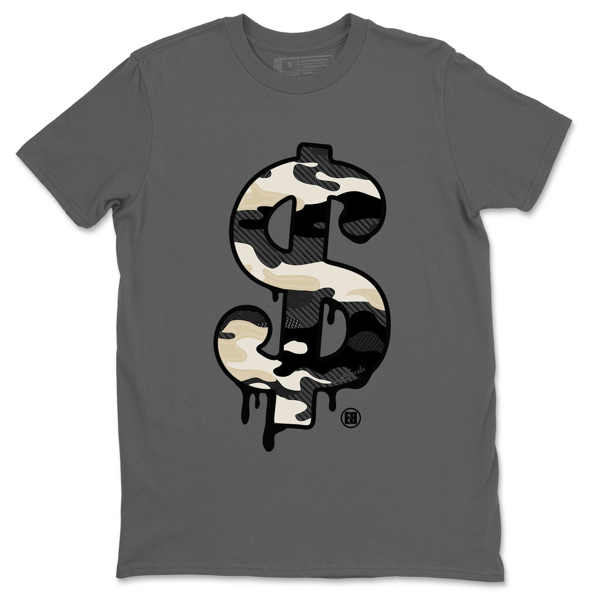 Yeezy 350 Carbon Asriel Shirt To Match Jordans Dollar Camo Sneaker Tees Yeezy 350 Carbon Asriel Drip Gear Zone Sneaker Matching Clothing Unisex Shirts