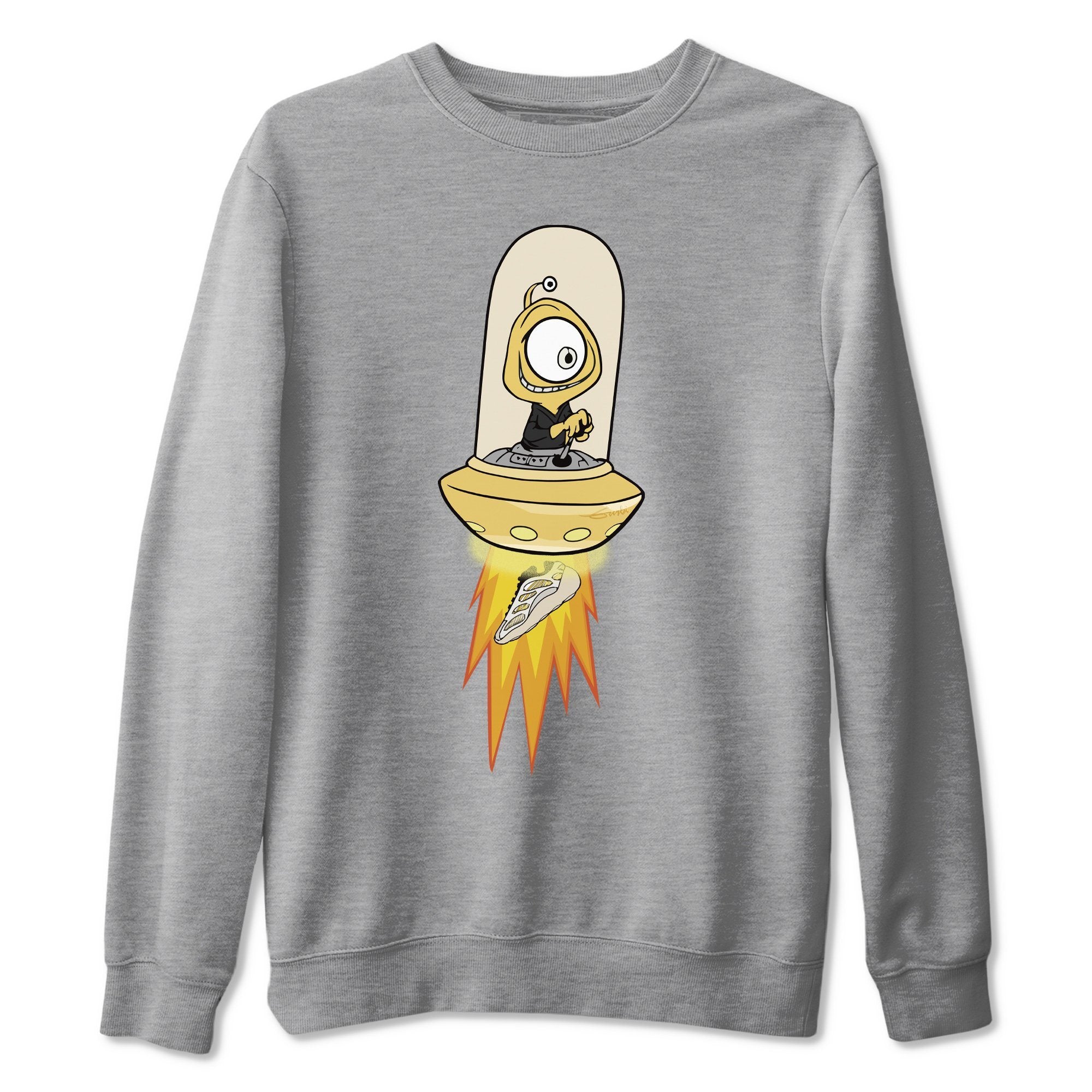 Yeezy 700 Safflower Shirt To Match Jordans Alien Sneaker Tees Yeezy 700 Safflower Drip Gear Zone Sneaker Matching Clothing Unisex Shirts