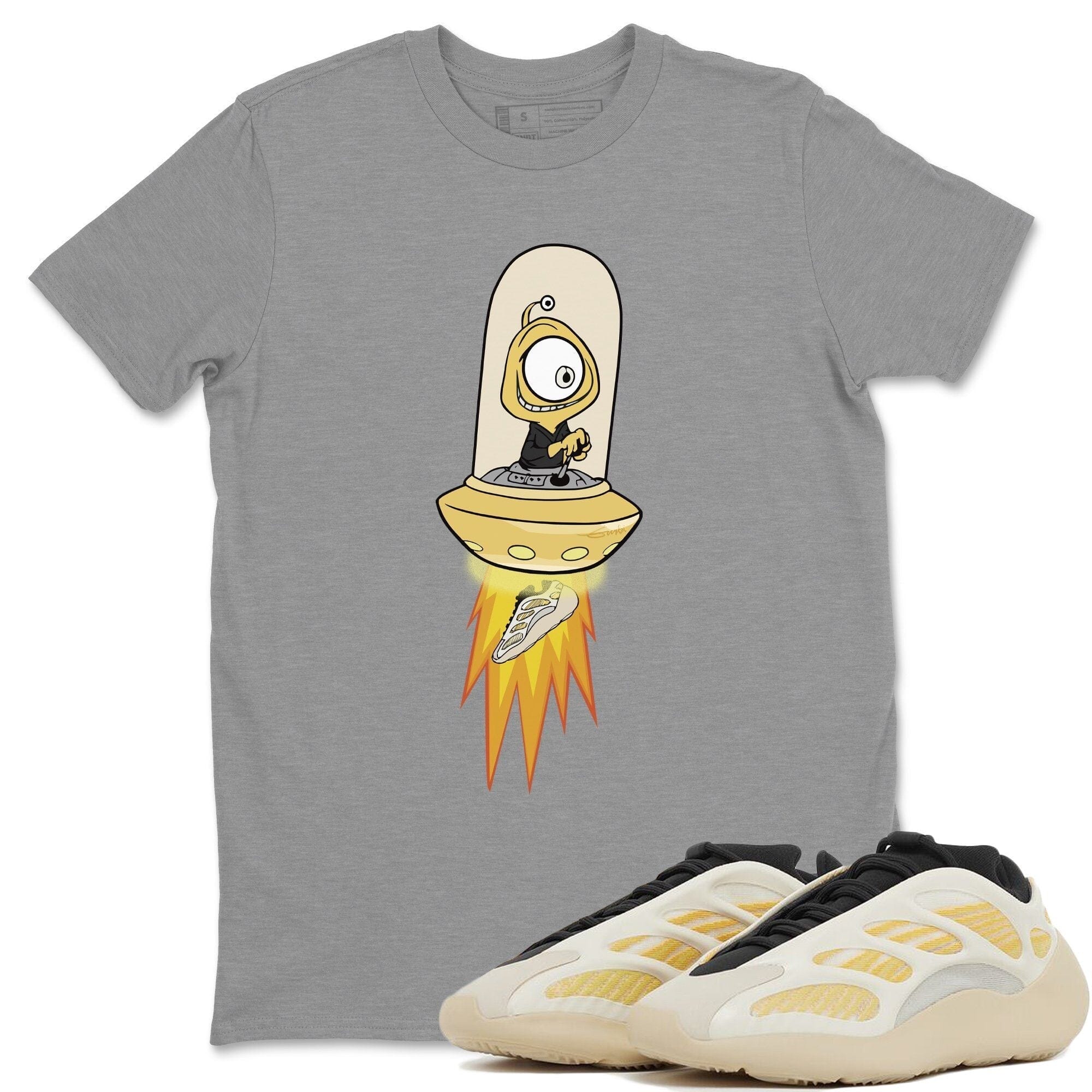 Yeezy 700 Safflower Shirt To Match Jordans Alien Sneaker Tees Yeezy 700 Safflower Drip Gear Zone Sneaker Matching Clothing Unisex Shirts