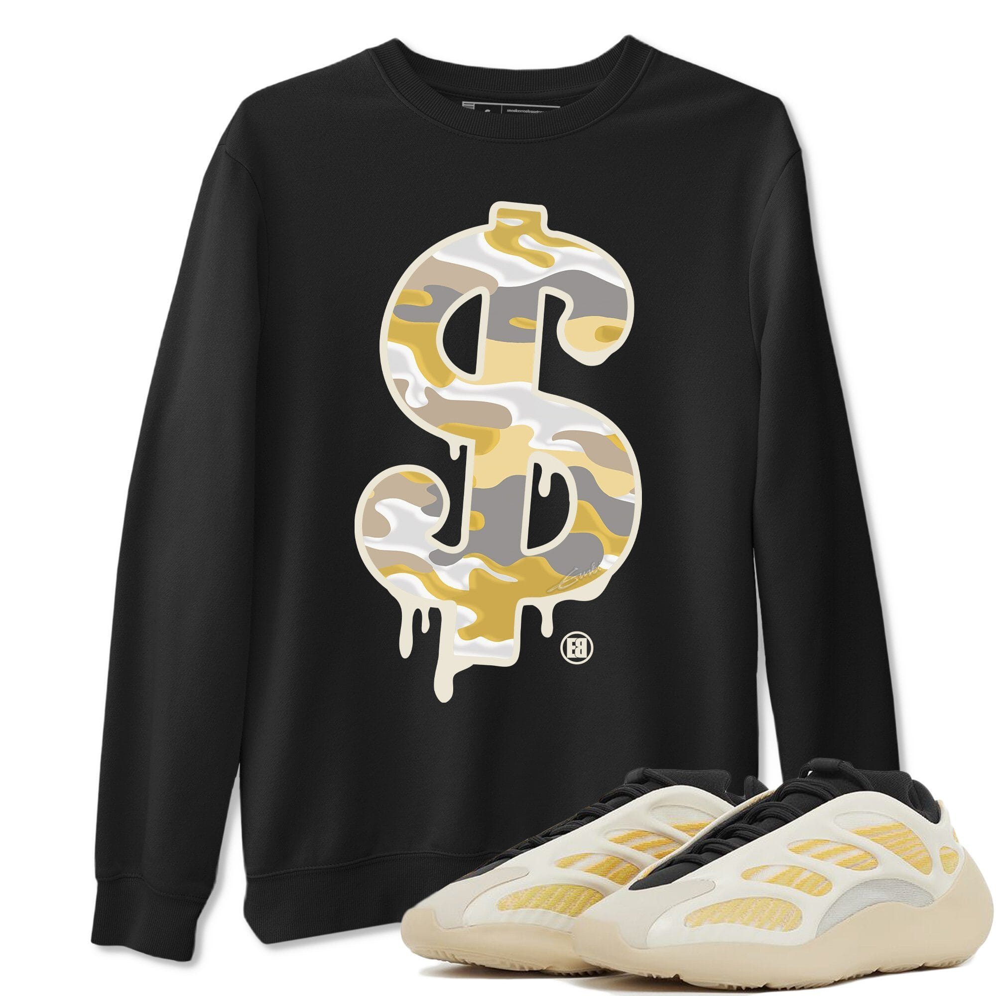 Yeezy 700 Safflower Shirt To Match Jordans Dollar Camo Sneaker Tees Yeezy 700 Safflower Drip Gear Zone Sneaker Matching Clothing Unisex Shirts