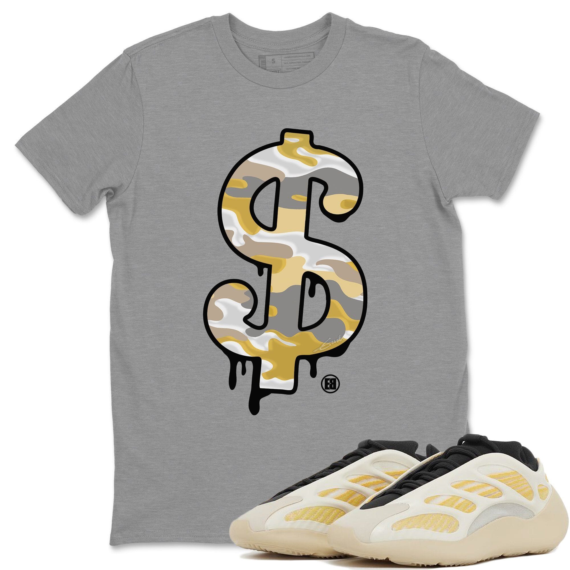 Yeezy 700 Safflower Shirt To Match Jordans Dollar Camo Sneaker Tees Yeezy 700 Safflower Drip Gear Zone Sneaker Matching Clothing Unisex Shirts