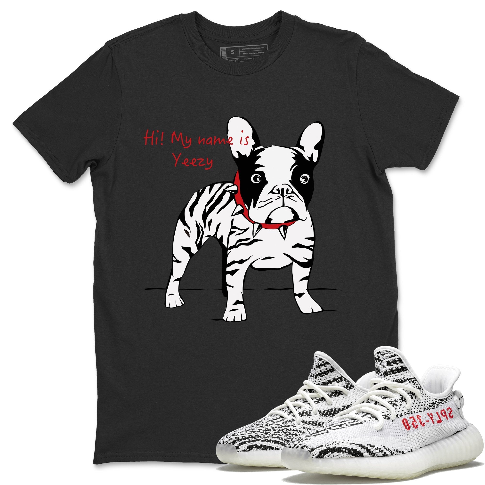 Yeezy 350 V2 Zebra Shirt To Match Jordans Zebra Frenchie Sneaker Tees Yeezy 350 V2 Zebra Drip Gear Zone Sneaker Matching Clothing Unisex Shirts