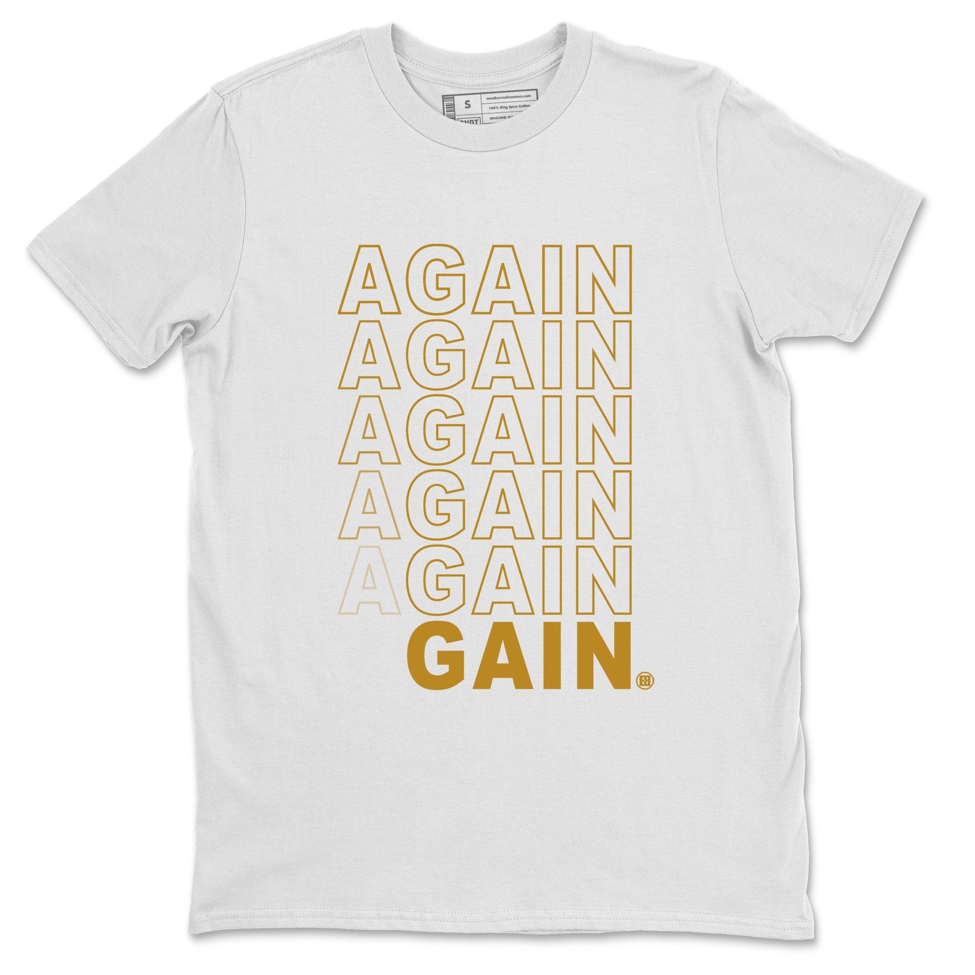 13s Wheat shirt to match jordans Again Gain sneaker tees Air Jordan 13 Wheat SNRT Sneaker Release Tees Unisex White 2 T-Shirt