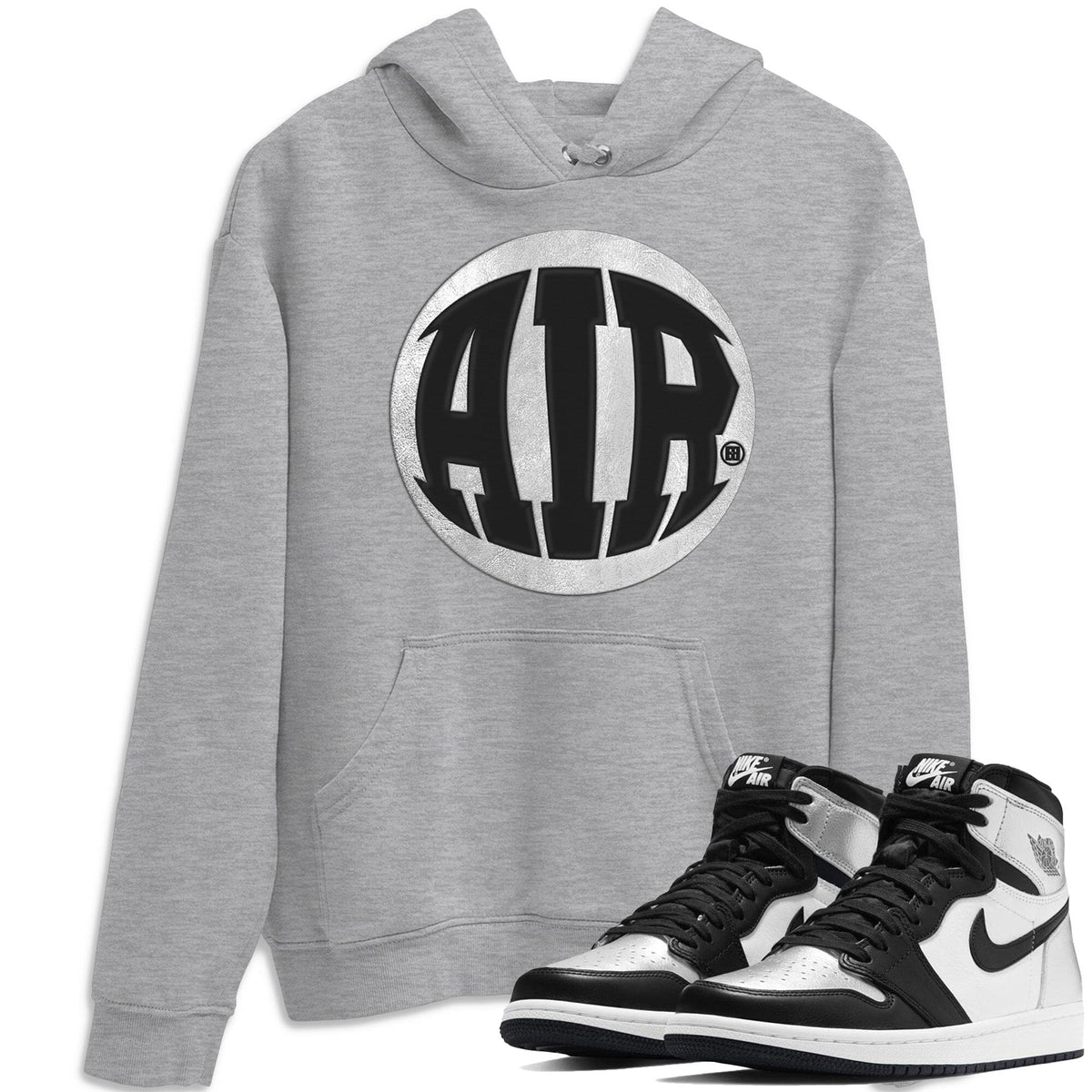 Jordan 1 Silver Toe Sneaker Tees Drip Gear Zone Air Sneaker Tees Jordan 1 Silver Toe Shirt Unisex Shirts