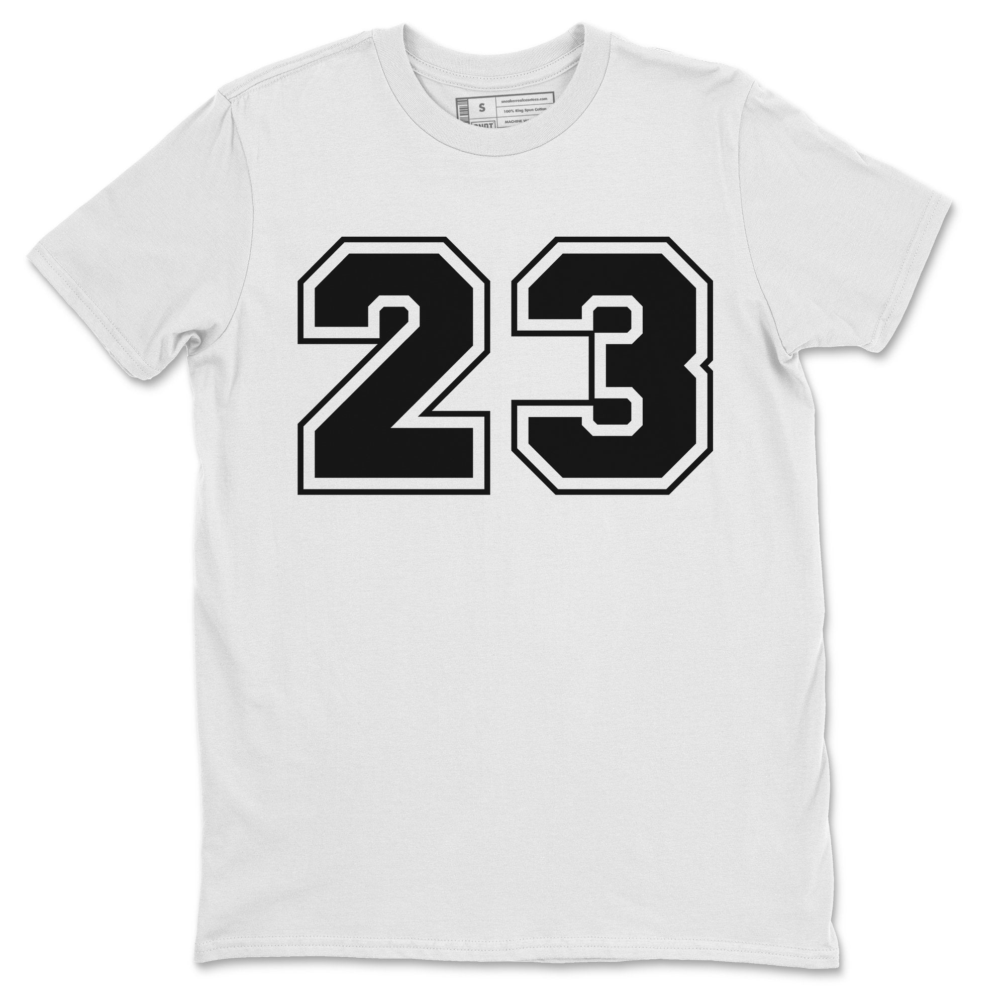 Jordan 1 Black White Sneaker Match Tees 23 Sneaker Tees Jordan 1 Black White Jordan to match sneaker T-Shirt Crew Neck Shirts