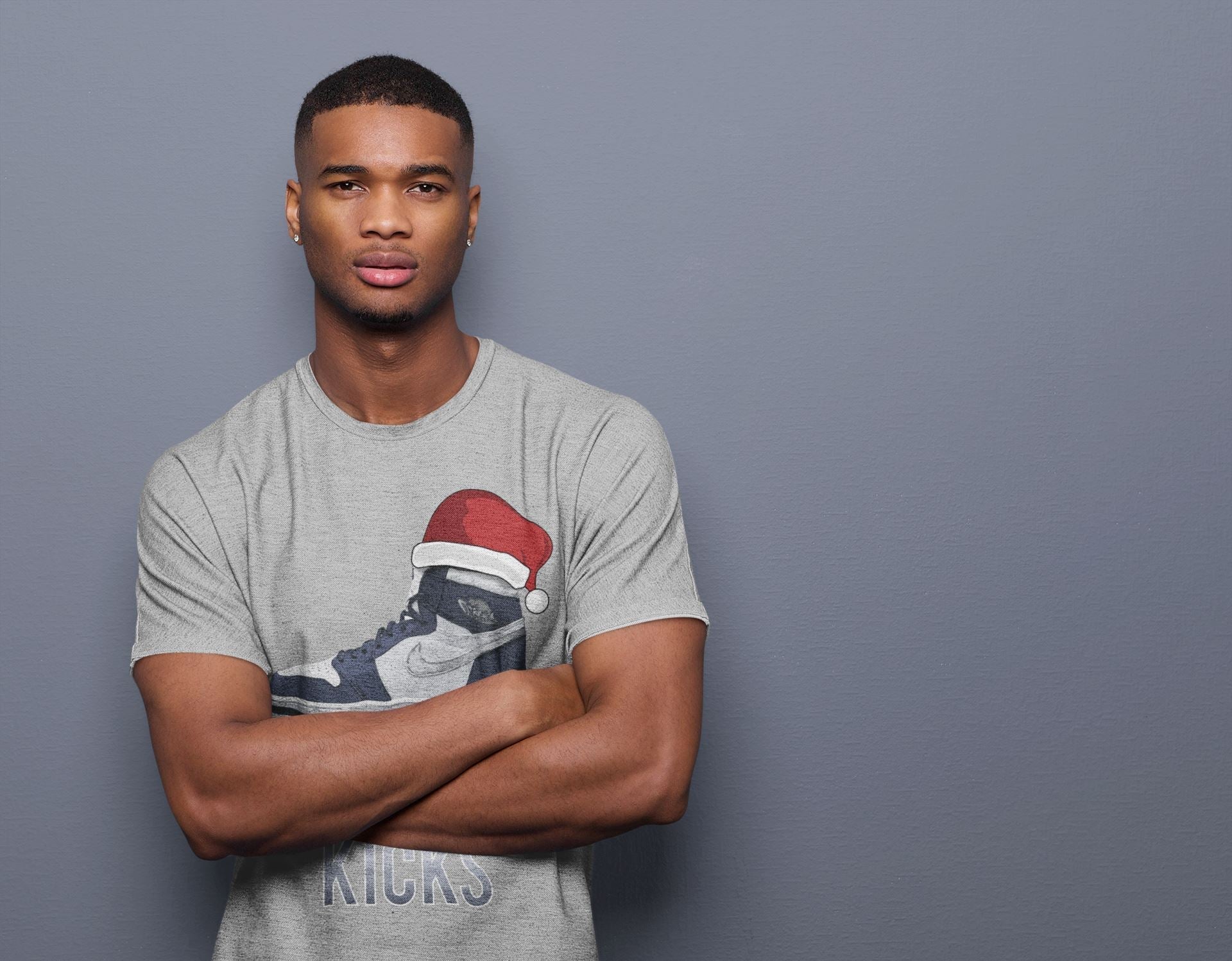 Jordan 1 Midnight Navy Shirt To Match Jordans All I Want For Christmas Is Kicks Sneaker Tees Jordan 1 Midnight Navy Drip Gear Zone Sneaker Matching Clothing Unisex Shirts