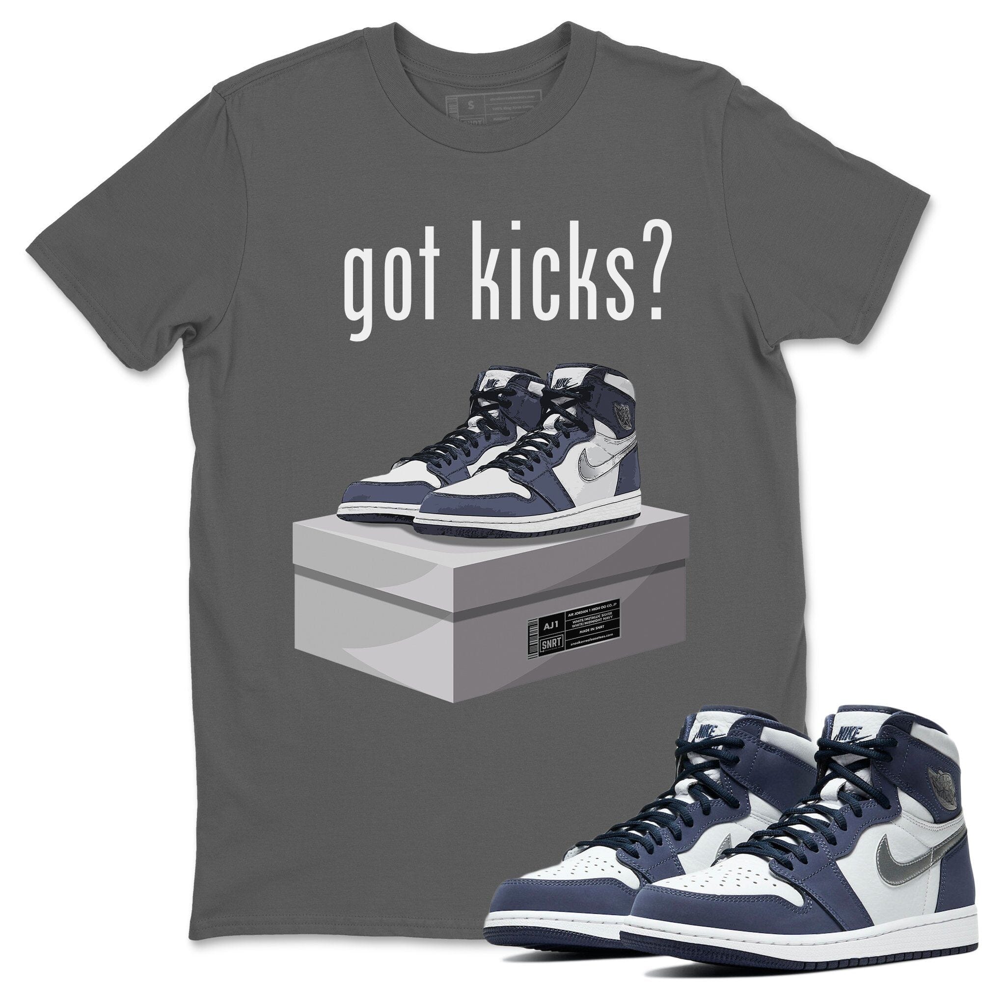 Jordan 1 Midnight Navy Shirt To Match Jordans Got Kicks Sneaker Tees Jordan 1 Midnight Navy Drip Gear Zone Sneaker Matching Clothing Unisex Shirts