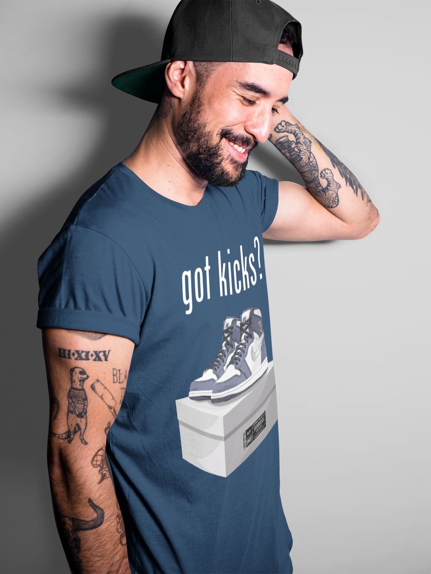 Jordan 1 Midnight Navy Shirt To Match Jordans Got Kicks Sneaker Tees Jordan 1 Midnight Navy Drip Gear Zone Sneaker Matching Clothing Unisex Shirts