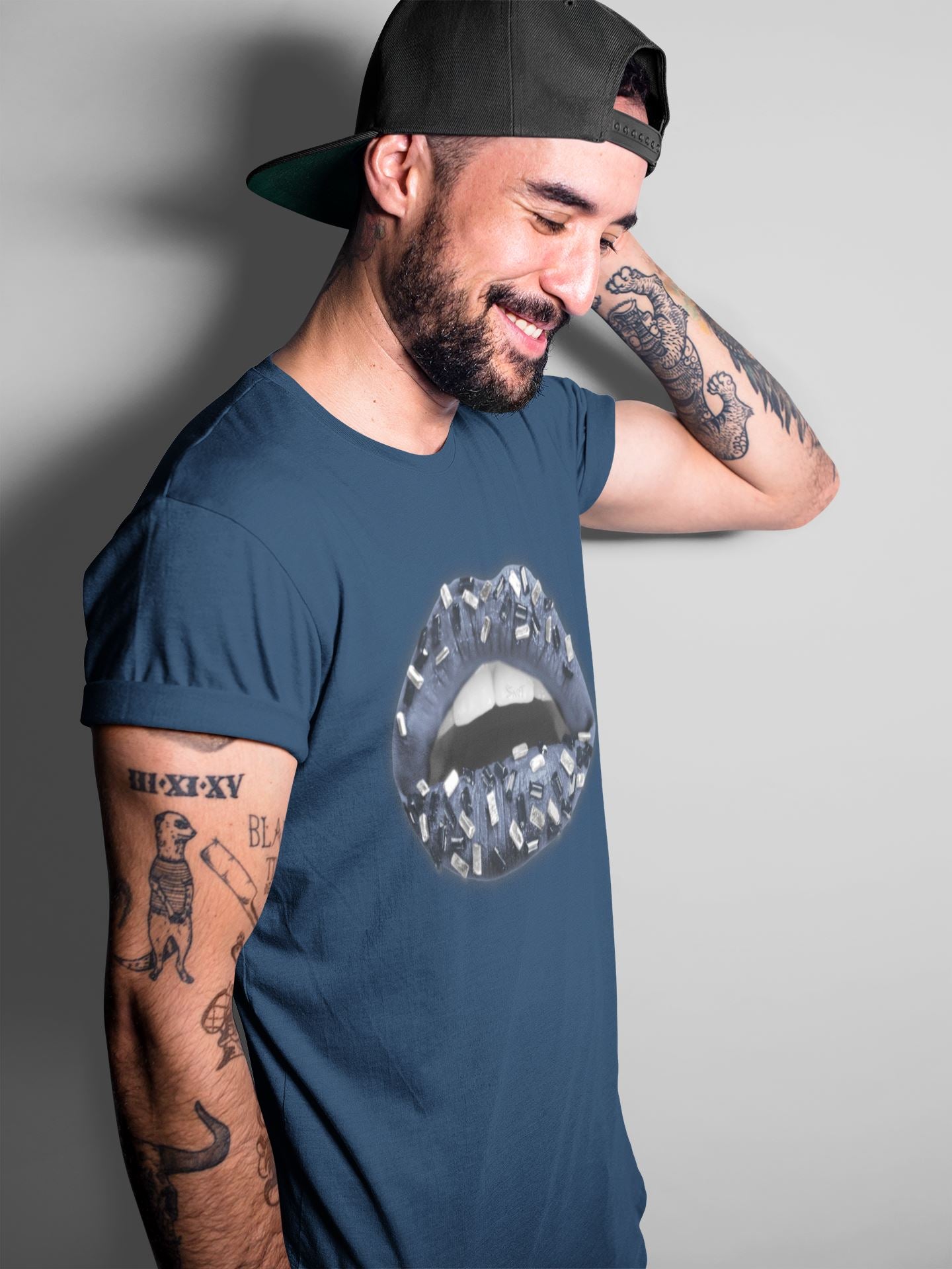 Jordan 1 Midnight Navy Shirt To Match Jordans Lips Jewel Sneaker Tees Jordan 1 Midnight Navy Drip Gear Zone Sneaker Matching Clothing Unisex Shirts