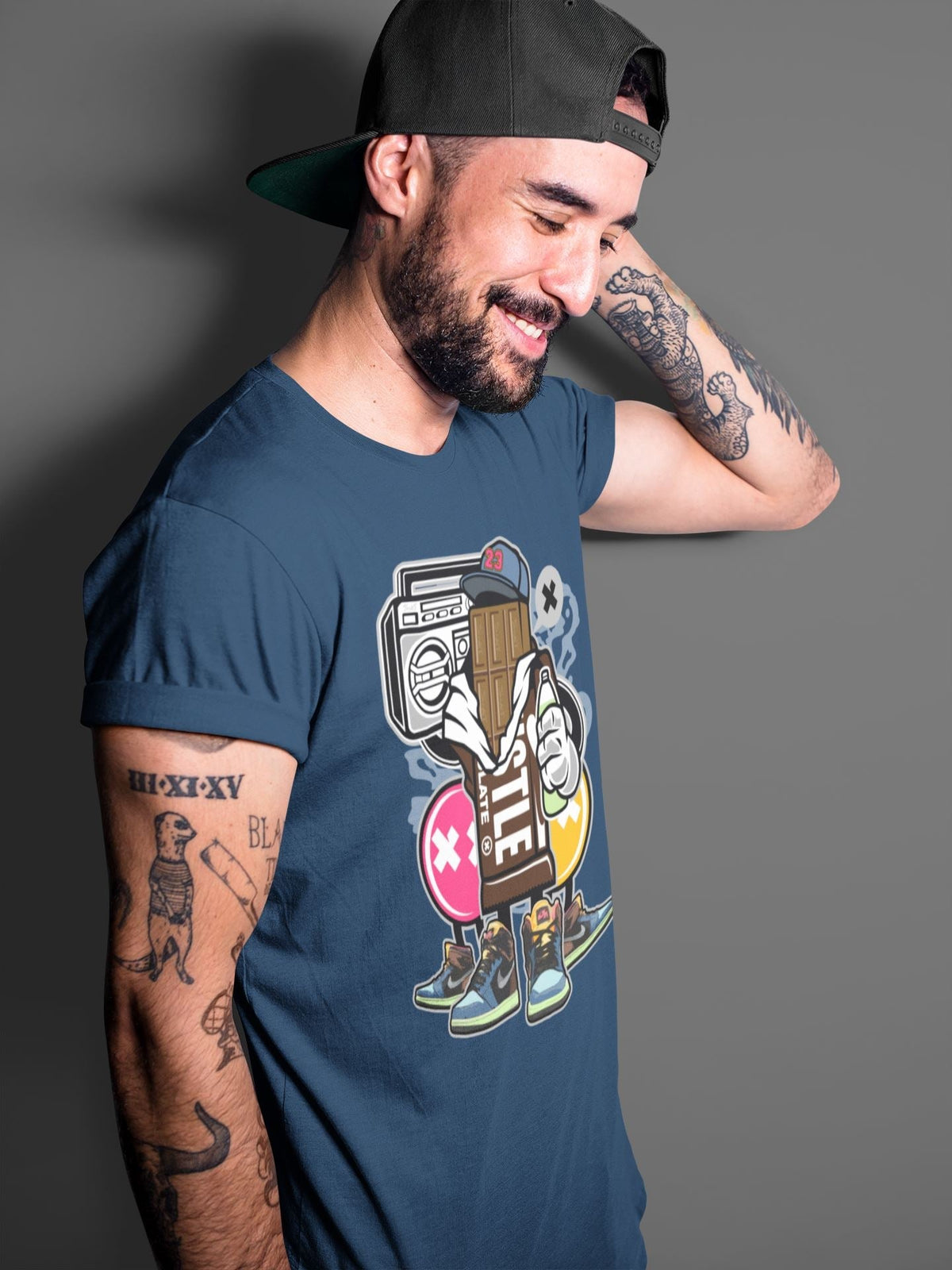 Jordan 1 Bio Hack Sneaker Match Tees Chocolate Squad Sneaker Tees Jordan 1 Bio Hack Jordan to match sneaker T-Shirt Crew Neck Shirts
