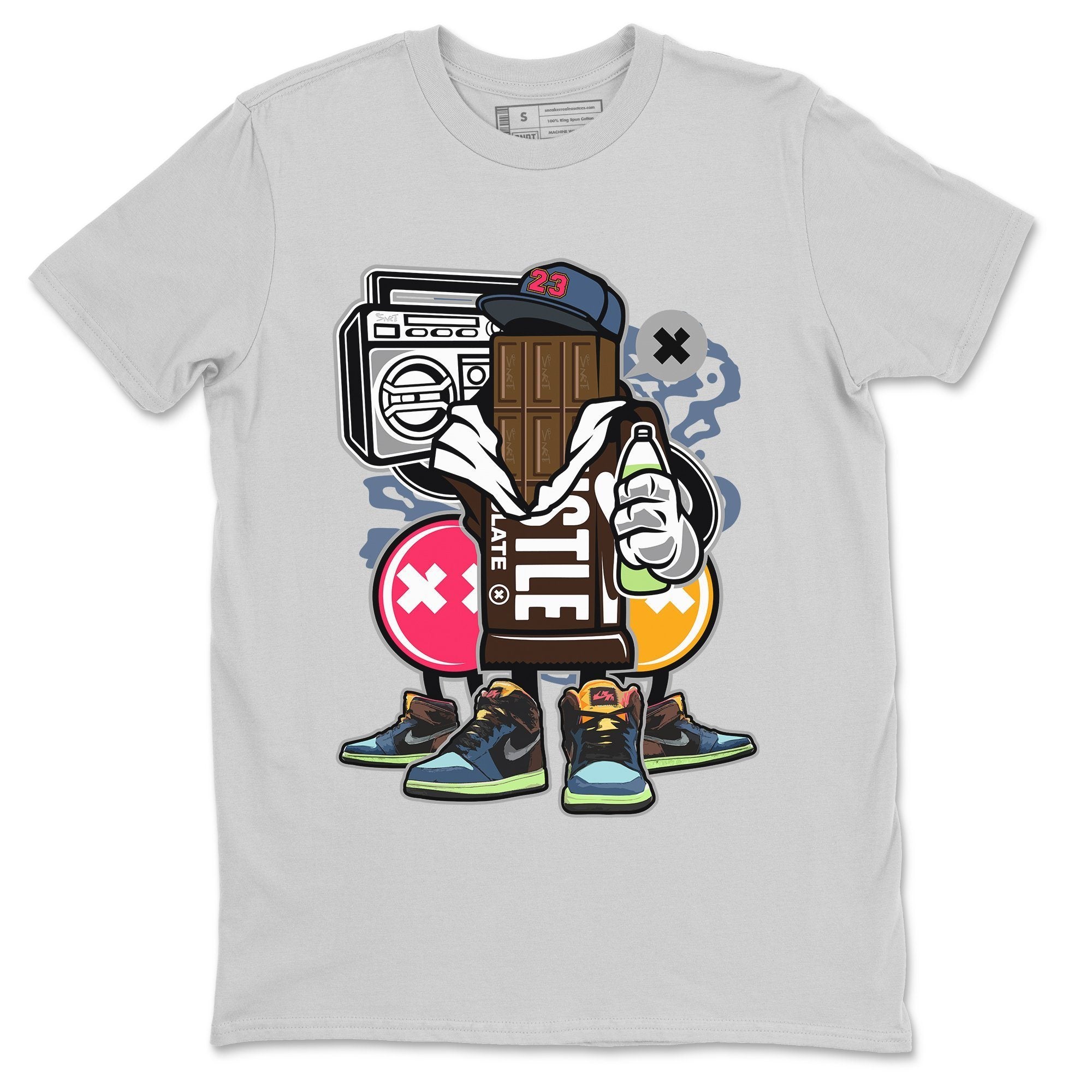 Jordan 1 Bio Hack Sneaker Match Tees Chocolate Squad Sneaker Tees Jordan 1 Bio Hack Jordan to match sneaker T-Shirt Crew Neck Shirts