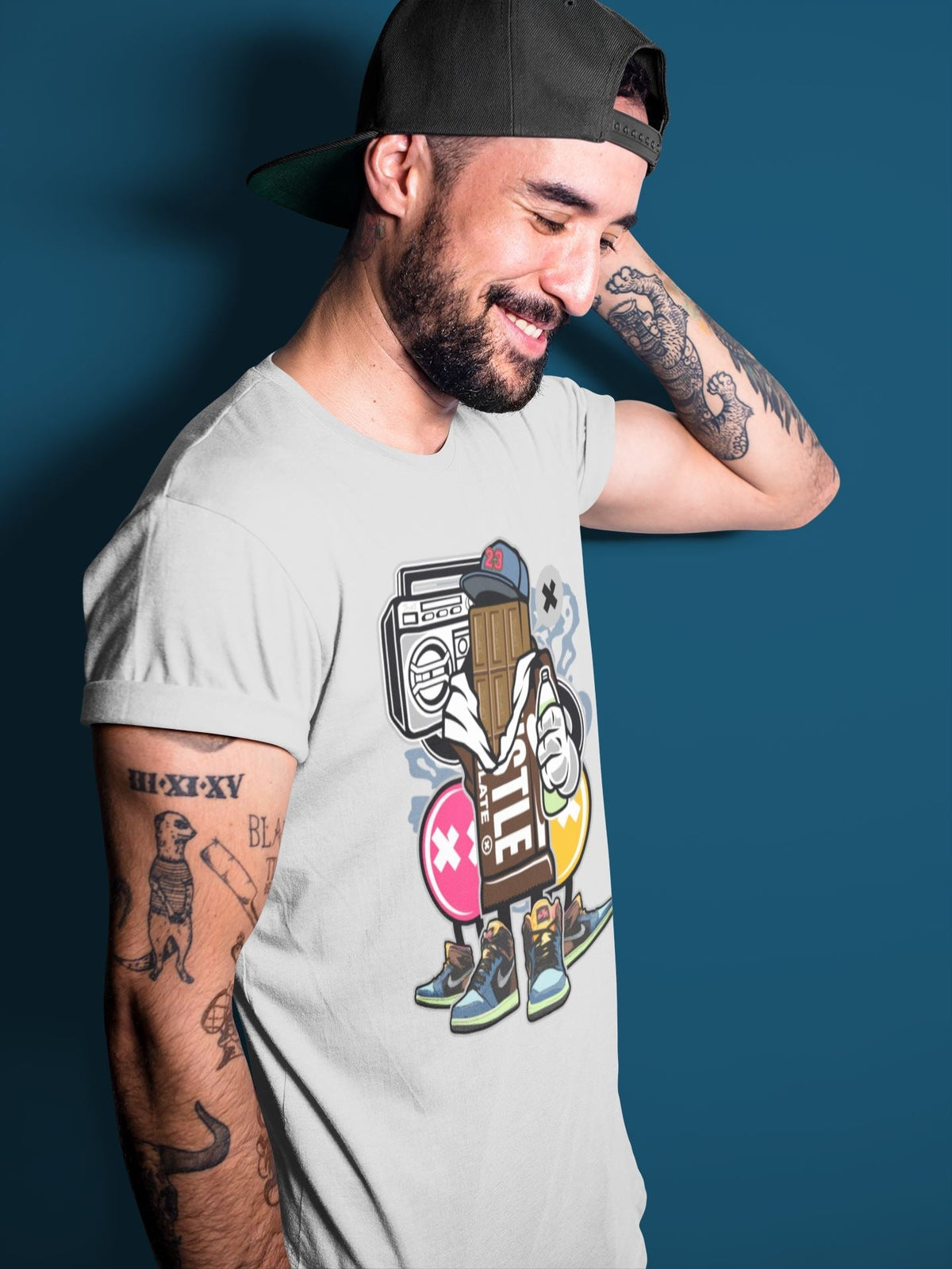 Jordan 1 Bio Hack Sneaker Match Tees Chocolate Squad Sneaker Tees Jordan 1 Bio Hack Jordan to match sneaker T-Shirt Crew Neck Shirts