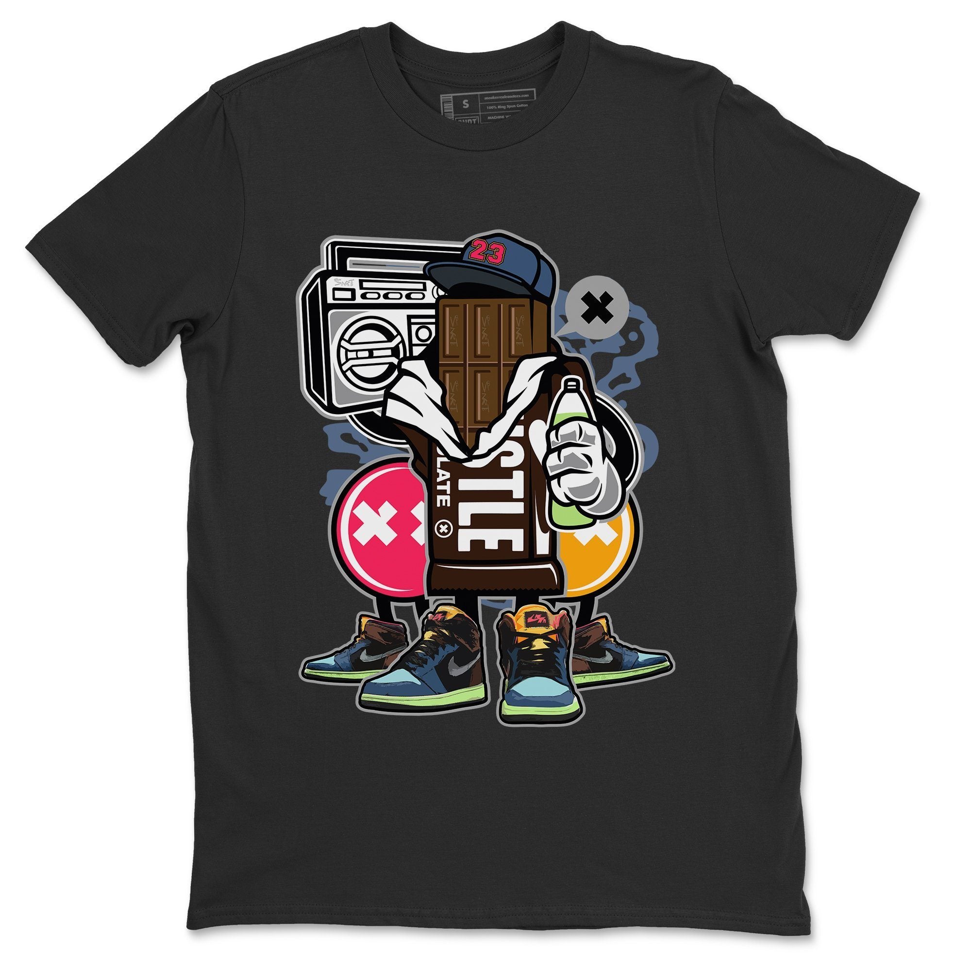 Jordan 1 Bio Hack Sneaker Match Tees Chocolate Squad Sneaker Tees Jordan 1 Bio Hack Jordan to match sneaker T-Shirt Crew Neck Shirts