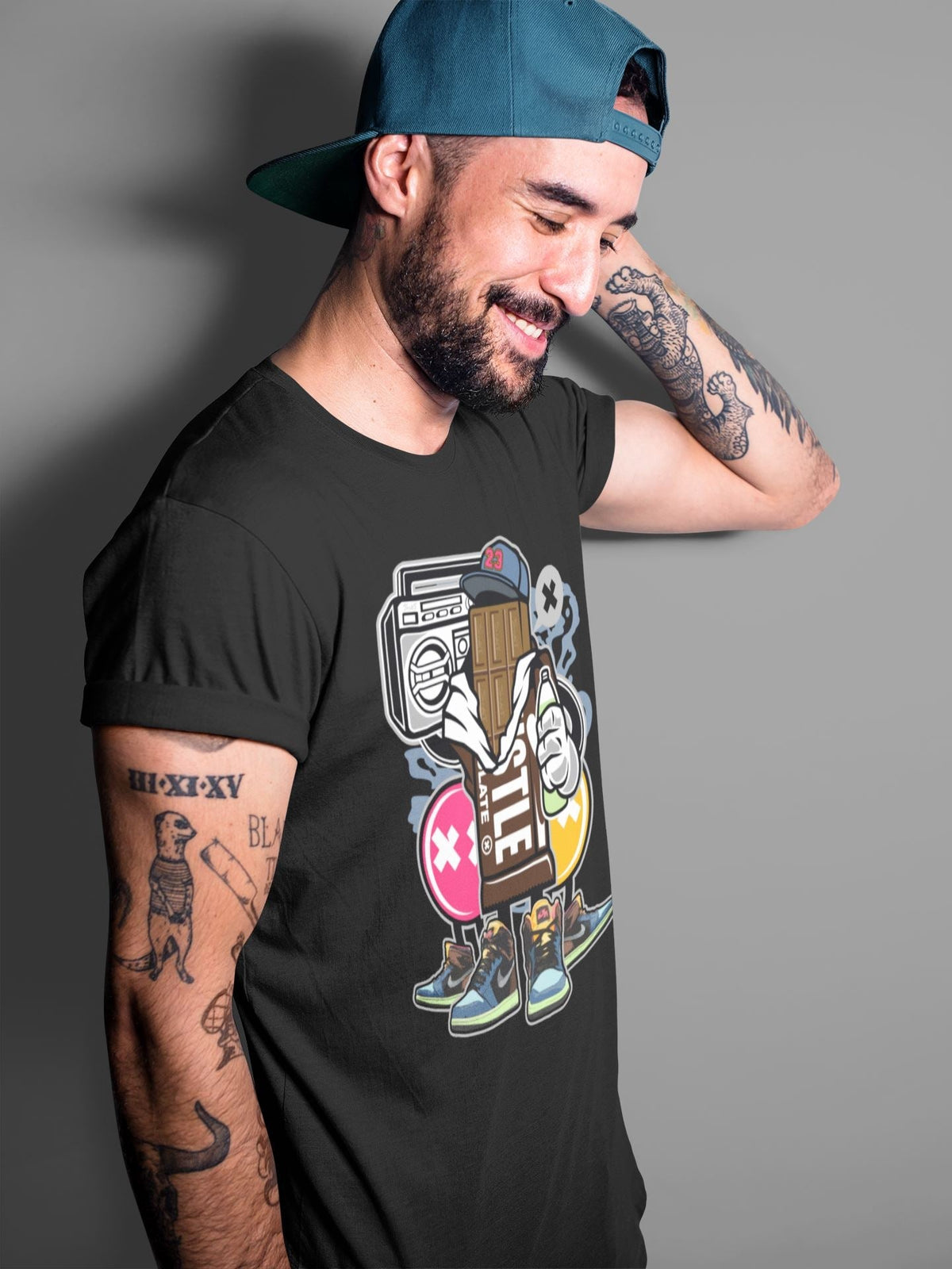 Jordan 1 Bio Hack Sneaker Match Tees Chocolate Squad Sneaker Tees Jordan 1 Bio Hack Jordan to match sneaker T-Shirt Crew Neck Shirts