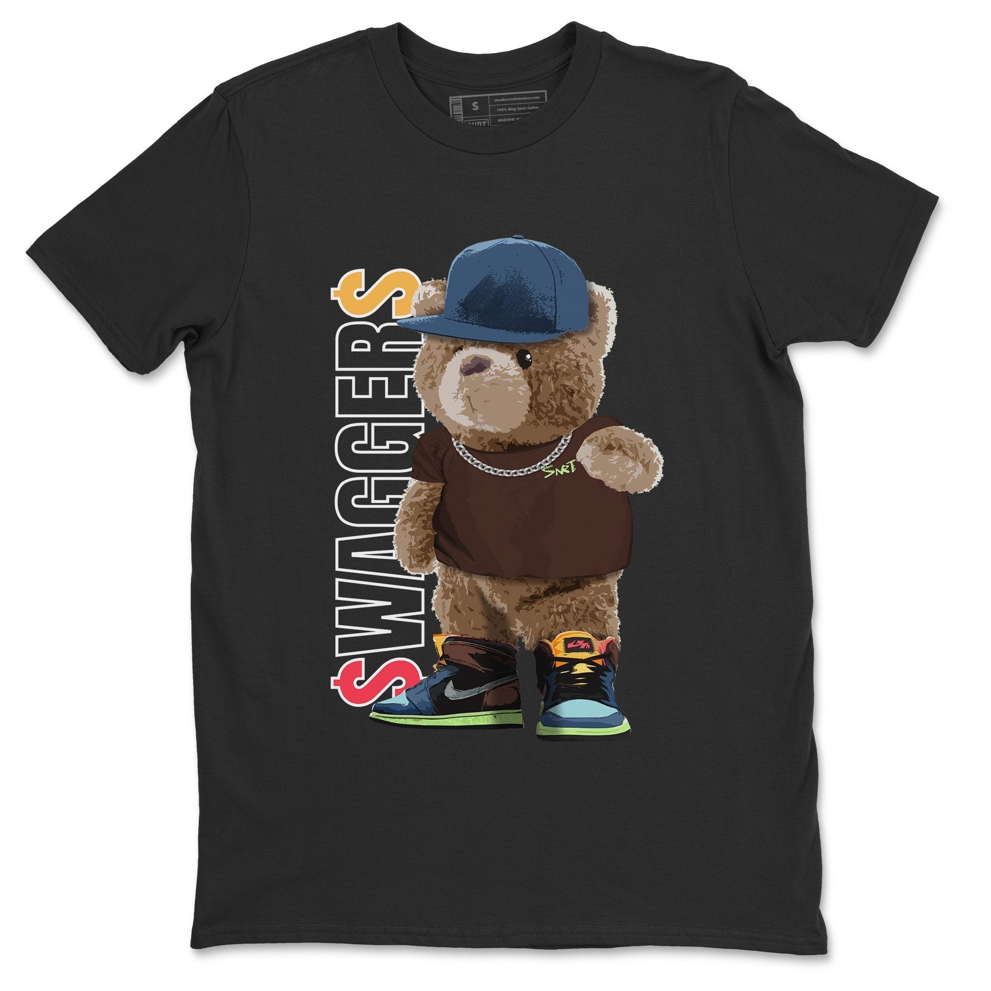 Jordan 1 Bio Hack Sneaker Match Tees Bear Swaggers Sneaker Tees Jordan 1 Bio Hack Jordan to match sneaker T-Shirt Crew Neck Shirts