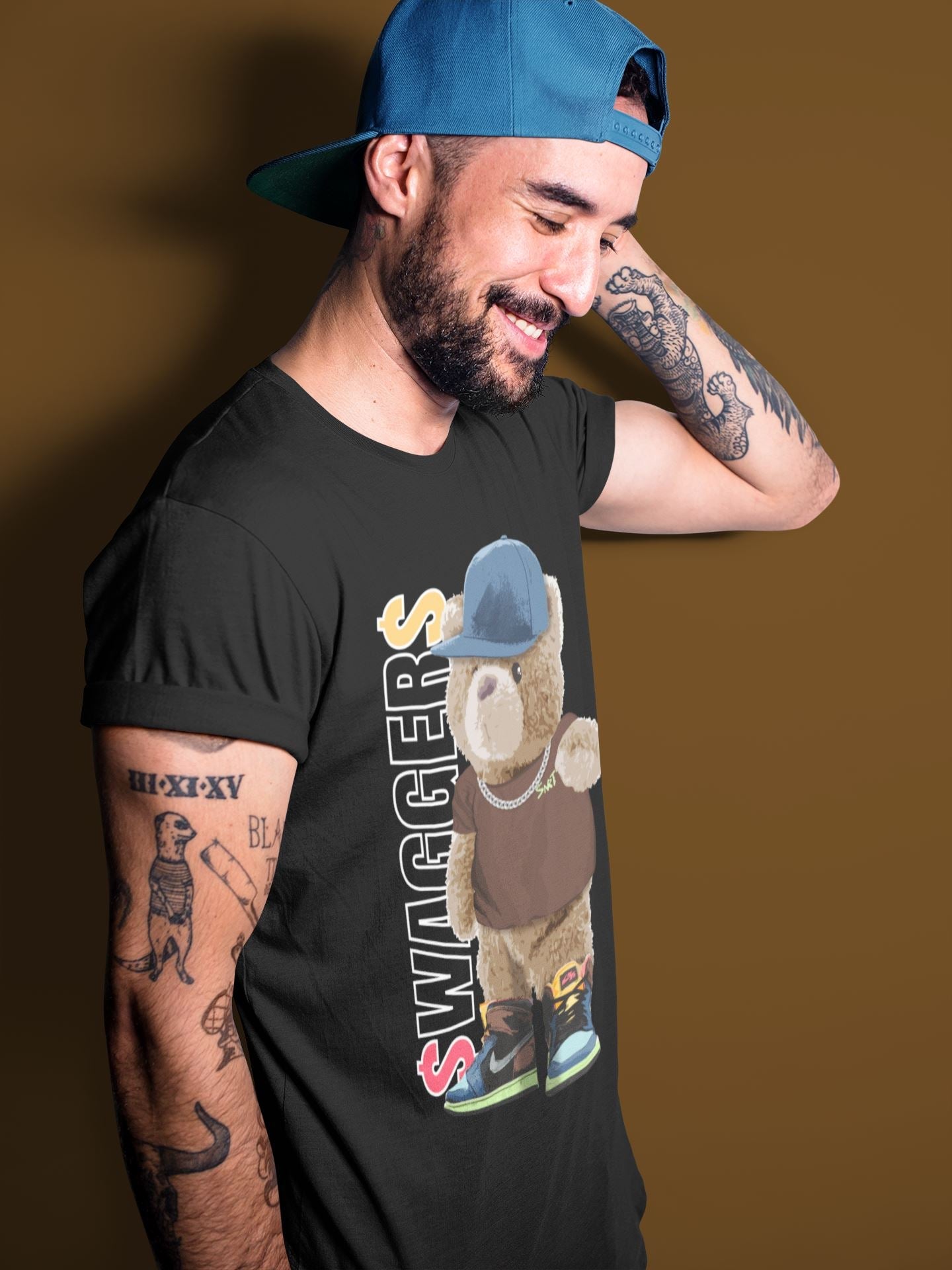 Jordan 1 Bio Hack Sneaker Match Tees Bear Swaggers Sneaker Tees Jordan 1 Bio Hack Jordan to match sneaker T-Shirt Crew Neck Shirts