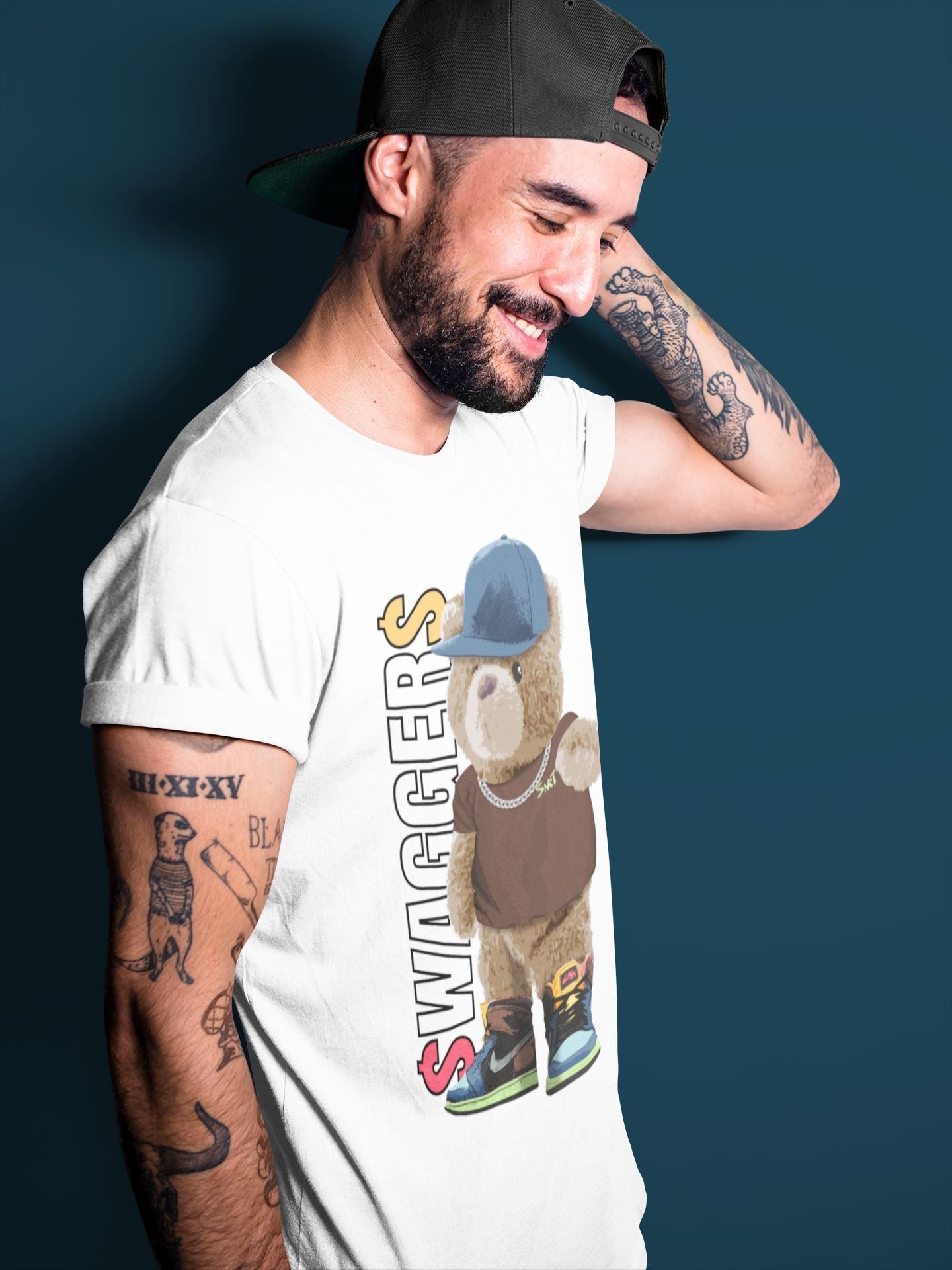 Jordan 1 Bio Hack Sneaker Match Tees Bear Swaggers Sneaker Tees Jordan 1 Bio Hack Jordan to match sneaker T-Shirt Crew Neck Shirts