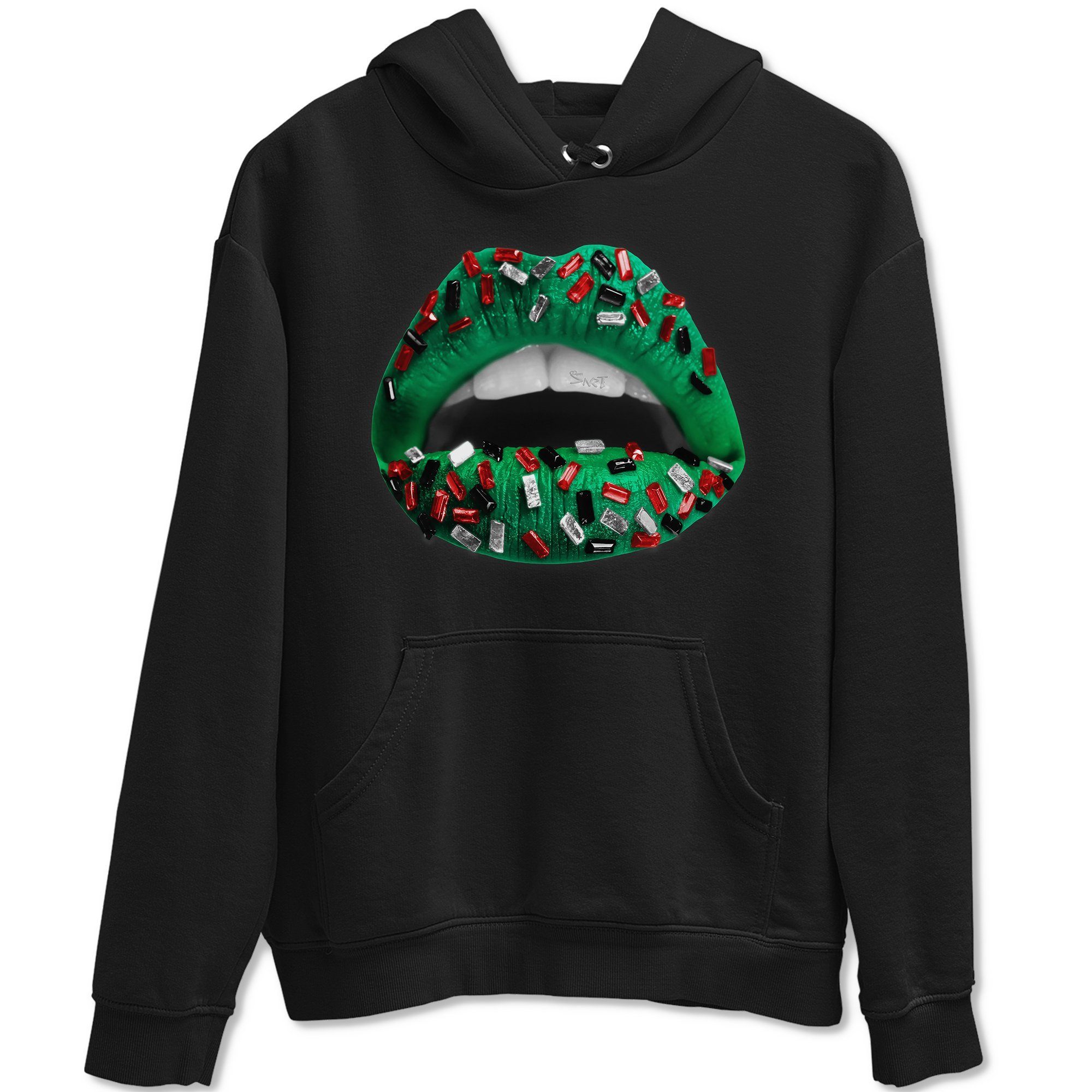 Jordan 1 Lucky Green Shirt To Match Jordans Lips Jewel Sneaker Tees Jordan 1 Lucky Green Drip Gear Zone Sneaker Matching Clothing Unisex Shirts