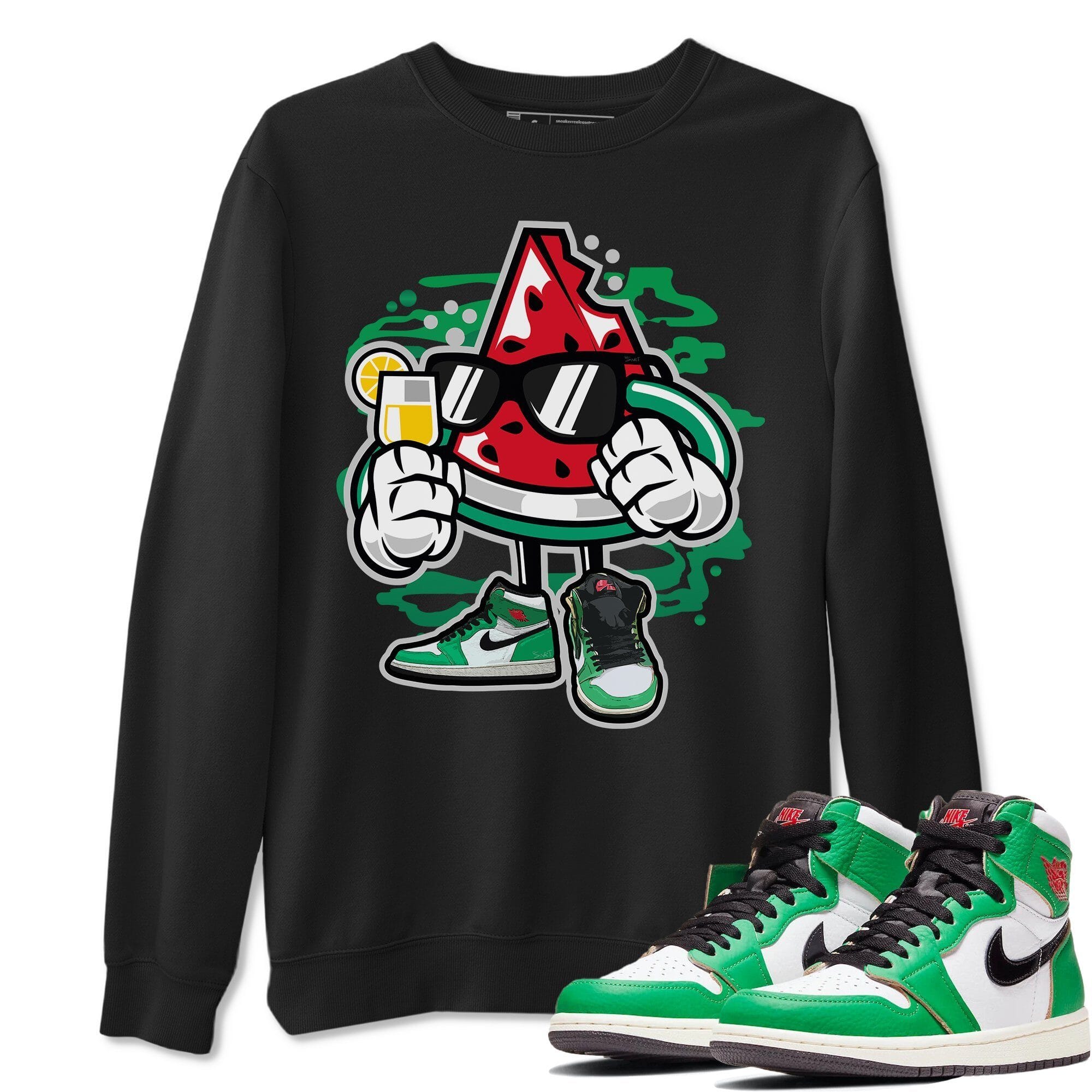 Jordan 1 Lucky Green Shirt To Match Jordans Stay Fresh Sneaker Tees Jordan 1 Lucky Green Drip Gear Zone Sneaker Matching Clothing Unisex Shirts