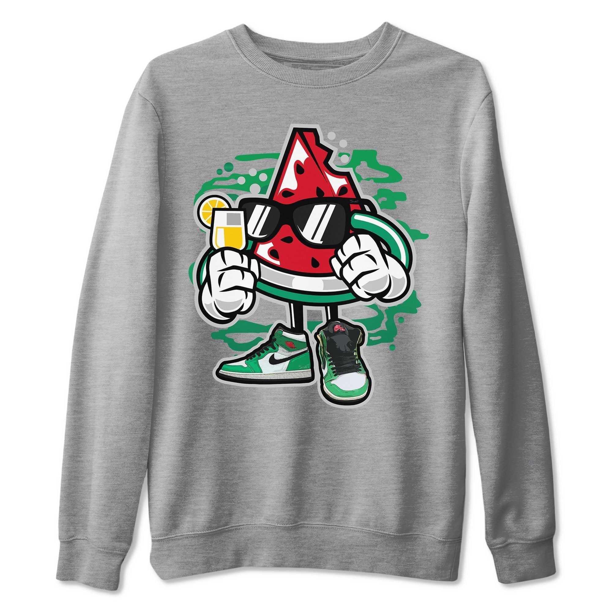 Jordan 1 Lucky Green Shirt To Match Jordans Stay Fresh Sneaker Tees Jordan 1 Lucky Green Drip Gear Zone Sneaker Matching Clothing Unisex Shirts