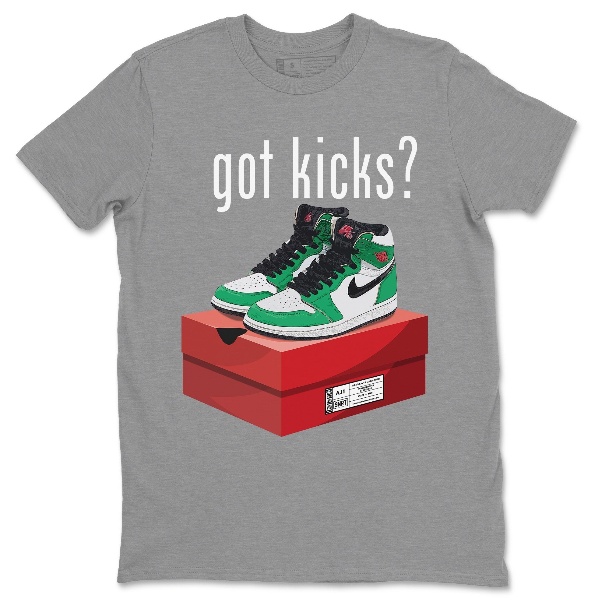 Jordan 1 Lucky Green Shirt To Match Jordans Got Kicks Sneaker Tees Jordan 1 Lucky Green Drip Gear Zone Sneaker Matching Clothing Unisex Shirts