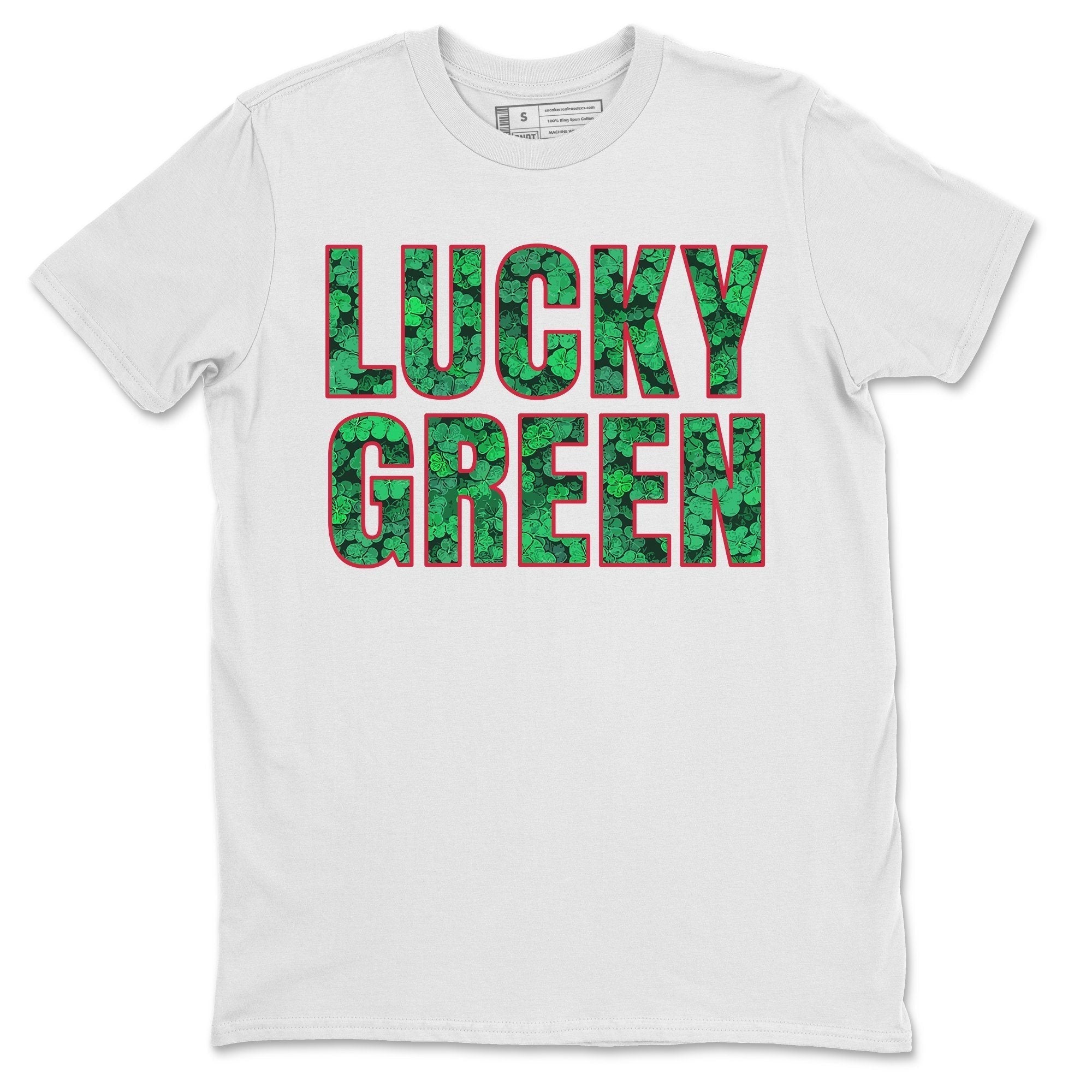 Jordan 1 Lucky Green Shirt To Match Jordans Lucky Green Sneaker Tees Jordan 1 Lucky Green Drip Gear Zone Sneaker Matching Clothing Unisex Shirts