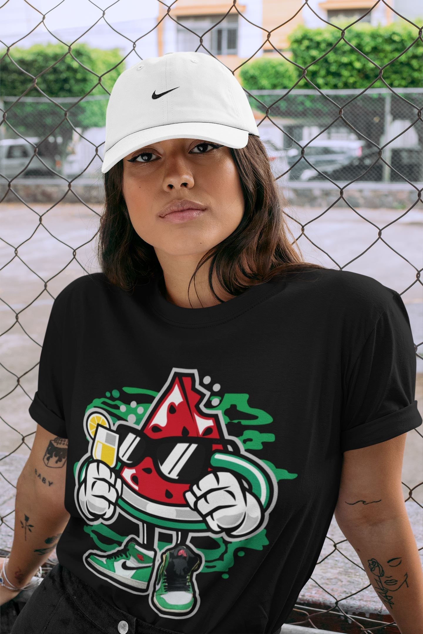 Jordan 1 Lucky Green Shirt To Match Jordans Stay Fresh Sneaker Tees Jordan 1 Lucky Green Drip Gear Zone Sneaker Matching Clothing Unisex Shirts
