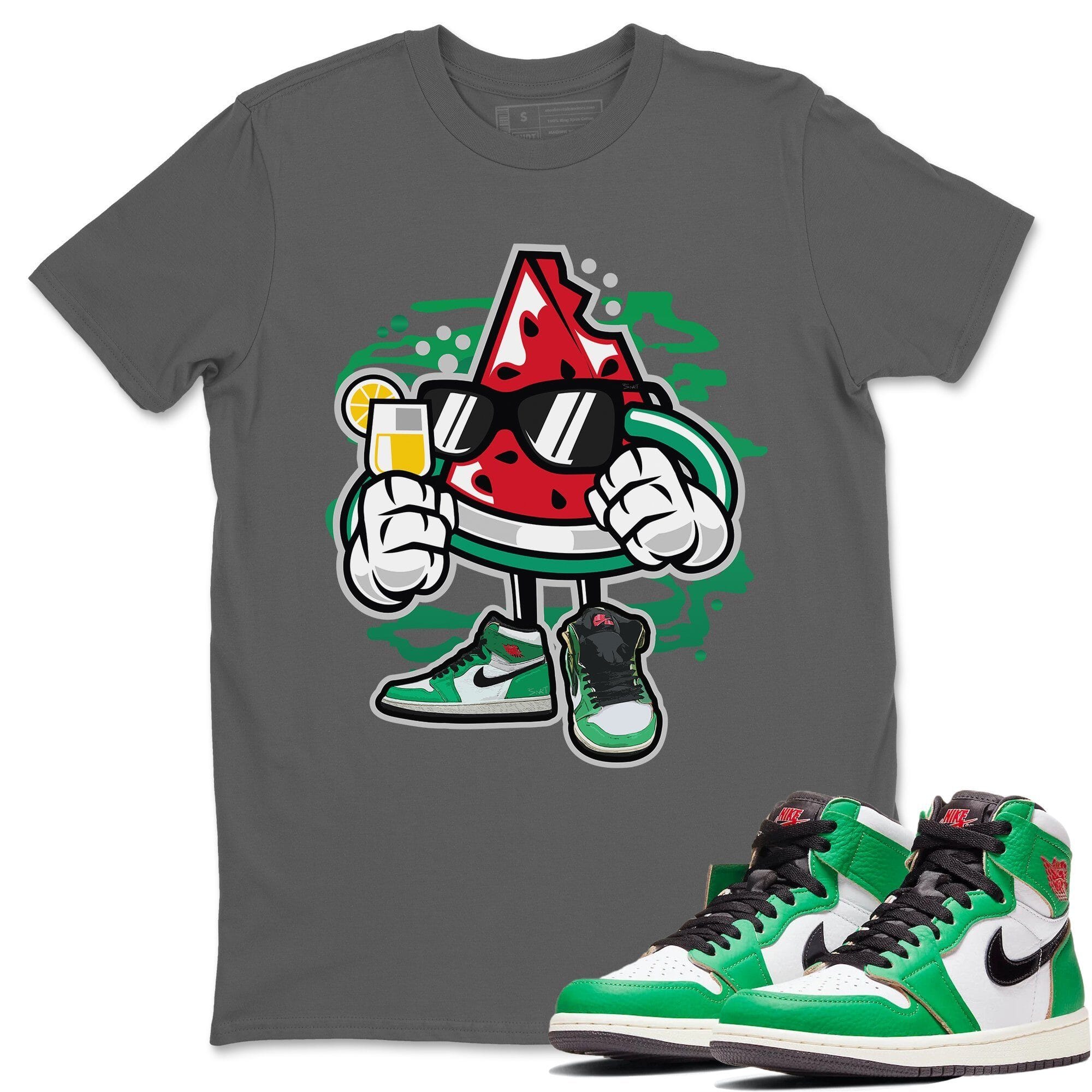 Jordan 1 Lucky Green Shirt To Match Jordans Stay Fresh Sneaker Tees Jordan 1 Lucky Green Drip Gear Zone Sneaker Matching Clothing Unisex Shirts