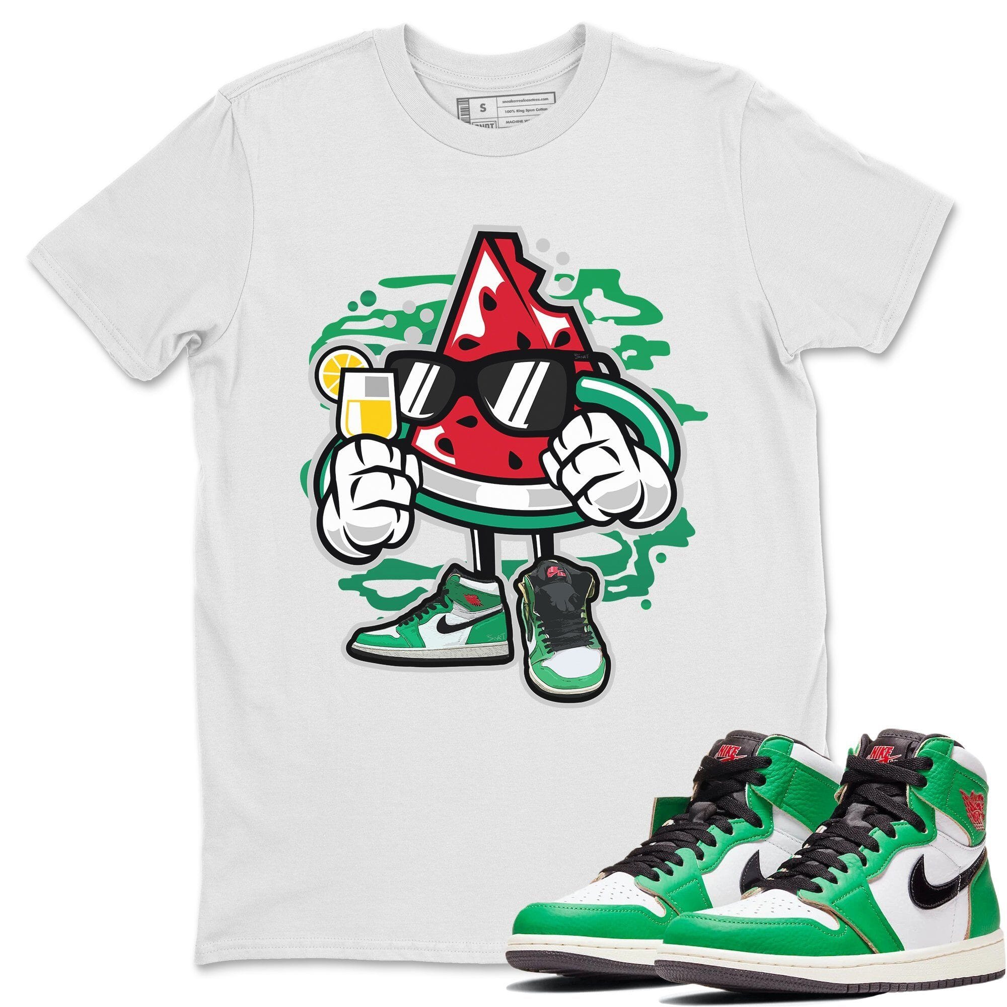 Jordan 1 Lucky Green Shirt To Match Jordans Stay Fresh Sneaker Tees Jordan 1 Lucky Green Drip Gear Zone Sneaker Matching Clothing Unisex Shirts