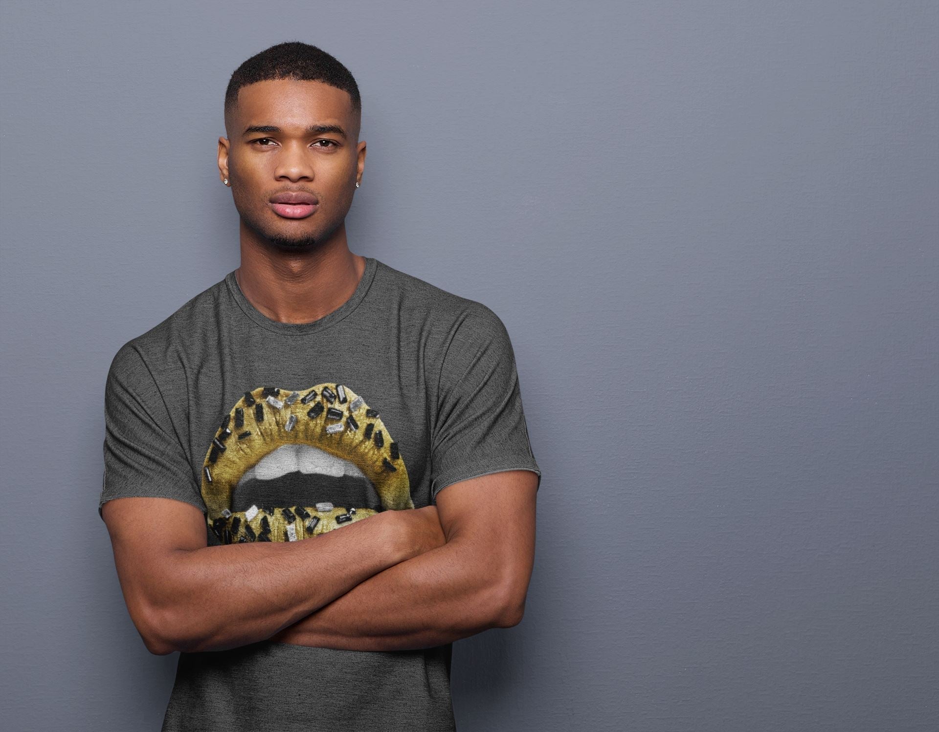 Jordan 1 Metallic Gold Shirt To Match Jordans Lips Jewel Sneaker Tees Jordan 1 Metallic Gold Drip Gear Zone Sneaker Matching Clothing Unisex Shirts