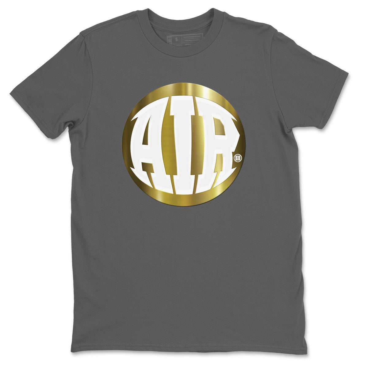 Jordan 1 Metallic Gold Sneaker Tees Drip Gear Zone AIR Sneaker Tees Jordan 1 Metallic Gold Shirt Unisex Shirts