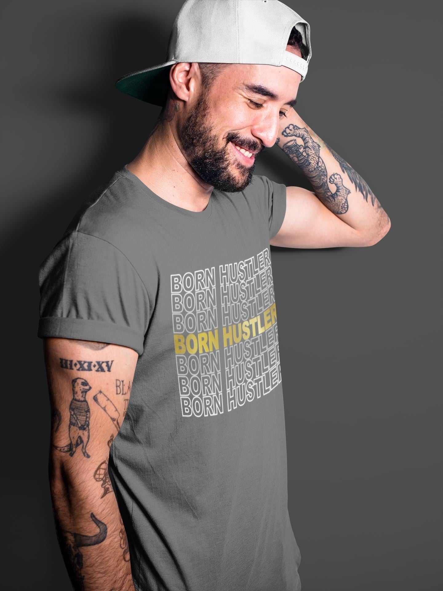 Jordan 1 Metallic Gold Shirt To Match Jordans Born Hustler Sneaker Tees Jordan 1 Metallic Gold Drip Gear Zone Sneaker Matching Clothing Unisex Shirts