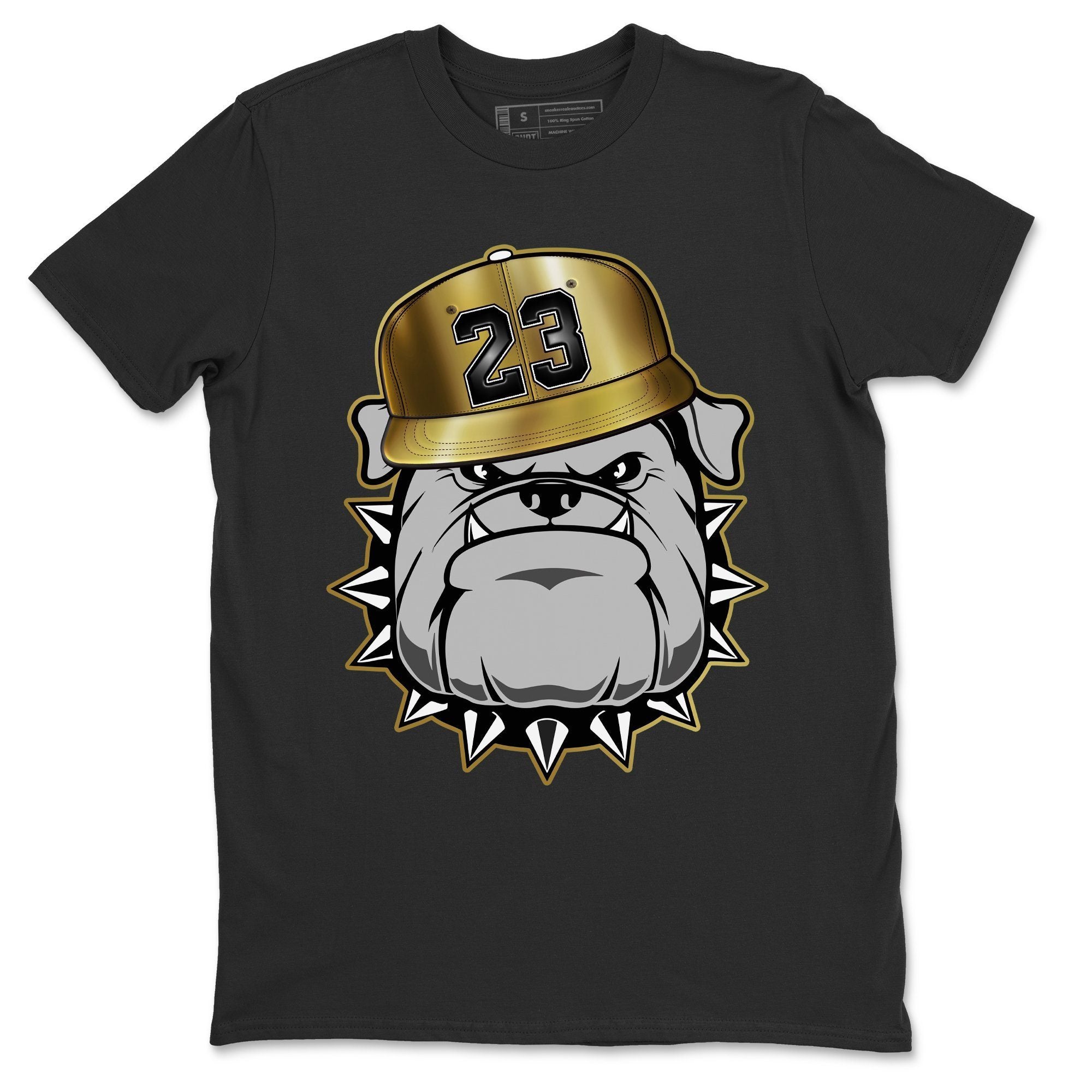 Jordan 1 Metallic Gold Shirt To Match Jordans English Bulldog Sneaker Tees Jordan 1 Metallic Gold Drip Gear Zone Sneaker Matching Clothing Unisex Shirts