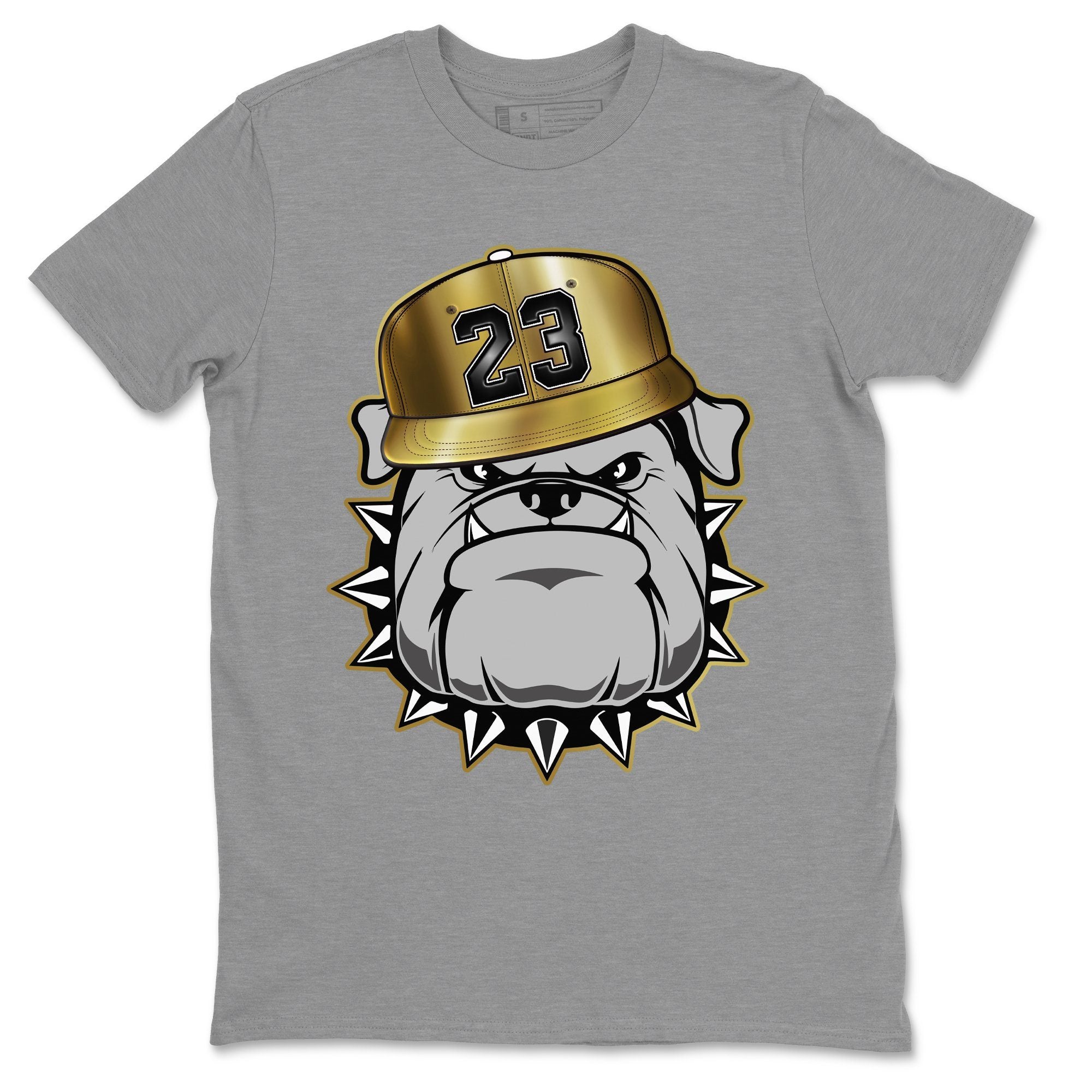 Jordan 1 Metallic Gold Shirt To Match Jordans English Bulldog Sneaker Tees Jordan 1 Metallic Gold Drip Gear Zone Sneaker Matching Clothing Unisex Shirts