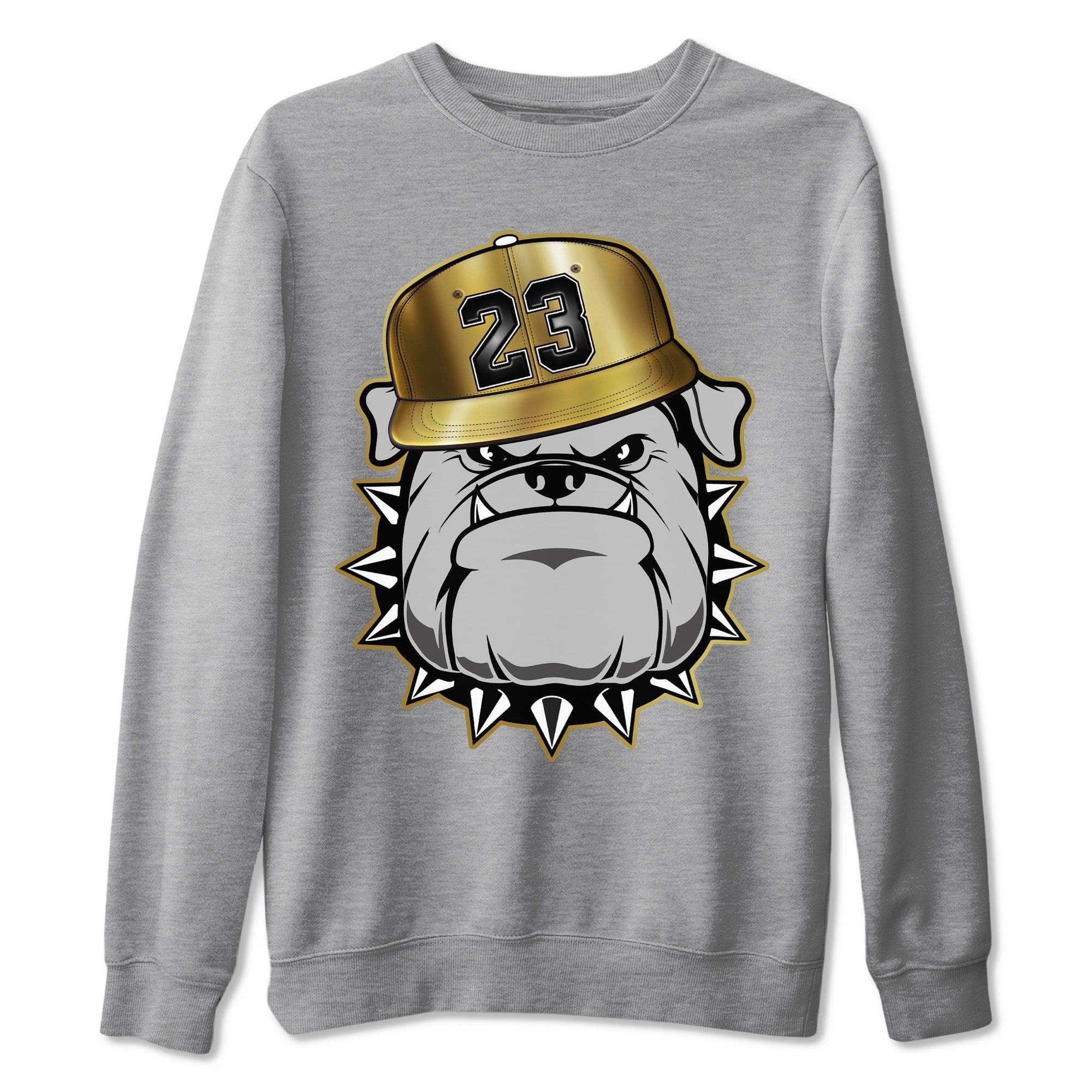 Jordan 1 Metallic Gold Shirt To Match Jordans English Bulldog Sneaker Tees Jordan 1 Metallic Gold Drip Gear Zone Sneaker Matching Clothing Unisex Shirts