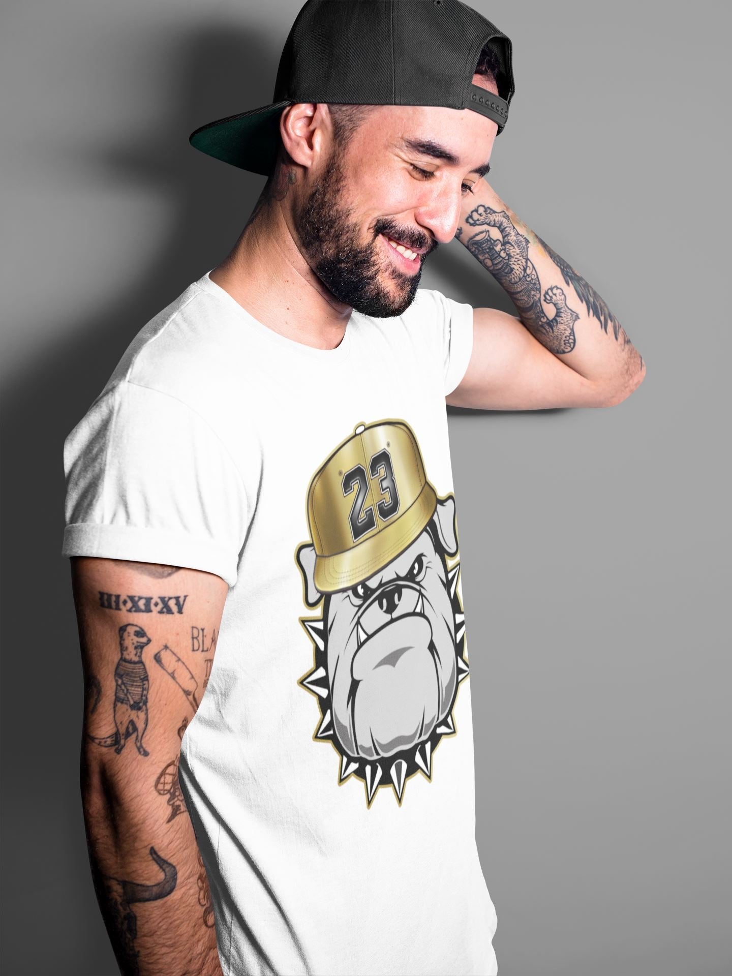 Jordan 1 Metallic Gold Shirt To Match Jordans English Bulldog Sneaker Tees Jordan 1 Metallic Gold Drip Gear Zone Sneaker Matching Clothing Unisex Shirts