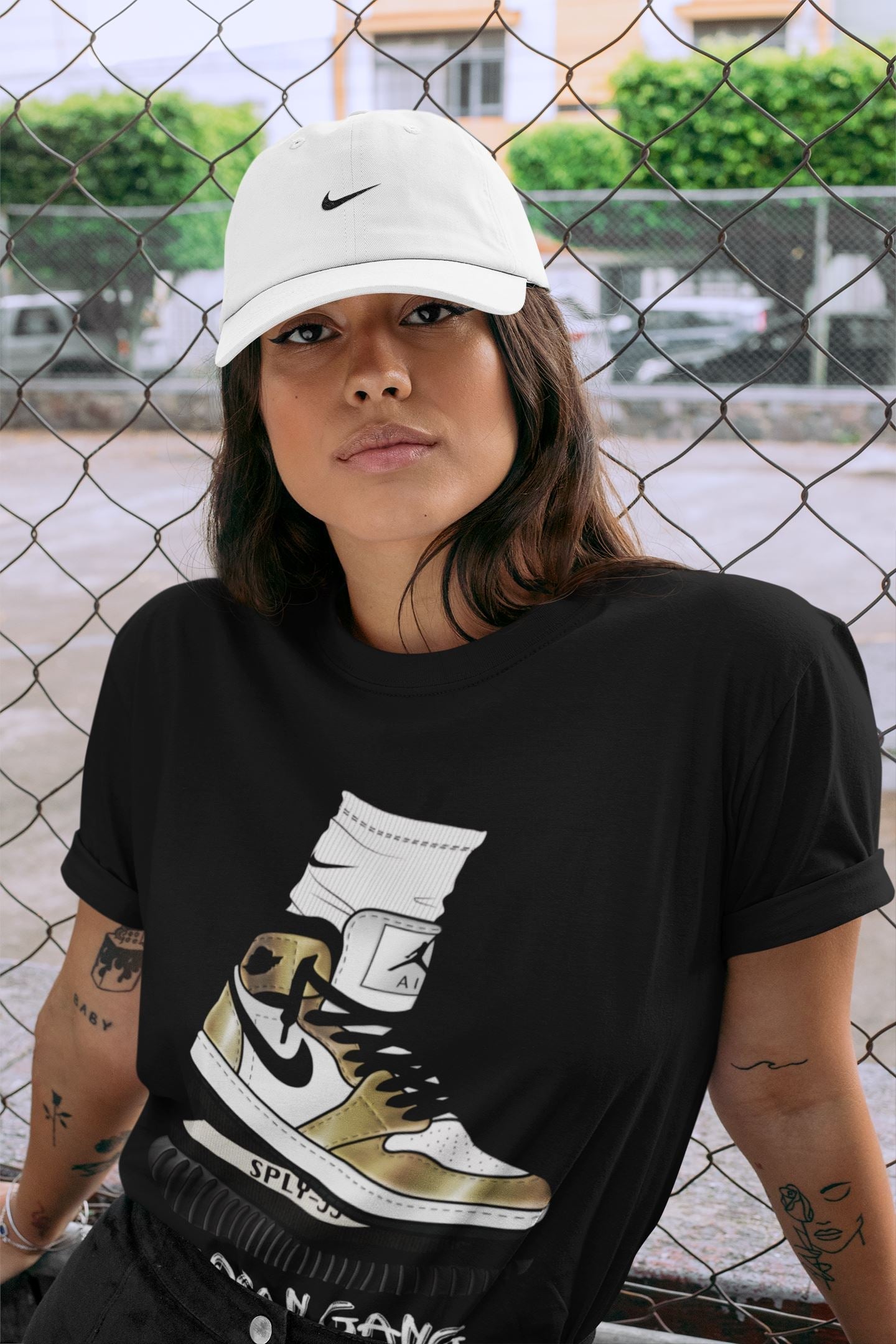 Jordan 1 Metallic Gold Shirt To Match Jordans Jordan Gang Sneaker Tees Jordan 1 Metallic Gold Drip Gear Zone Sneaker Matching Clothing Unisex Shirts