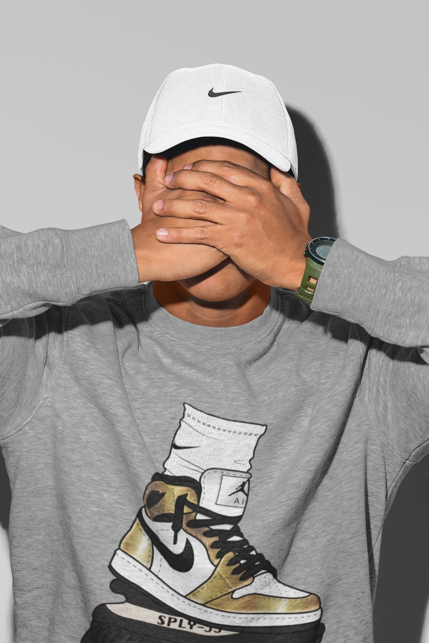 Jordan 1 Metallic Gold Shirt To Match Jordans Jordan Gang Sneaker Tees Jordan 1 Metallic Gold Drip Gear Zone Sneaker Matching Clothing Unisex Shirts